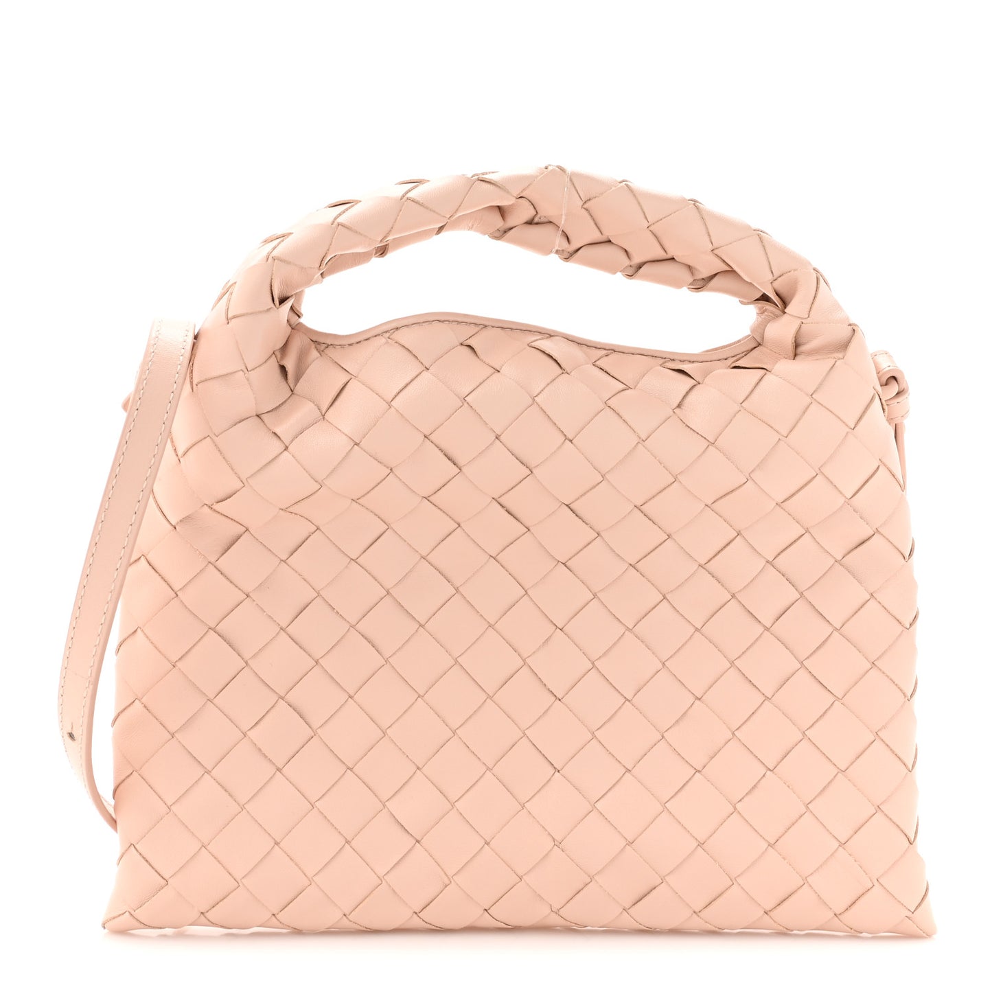 Calfskin Intrecciato Mini Hop Lotus
