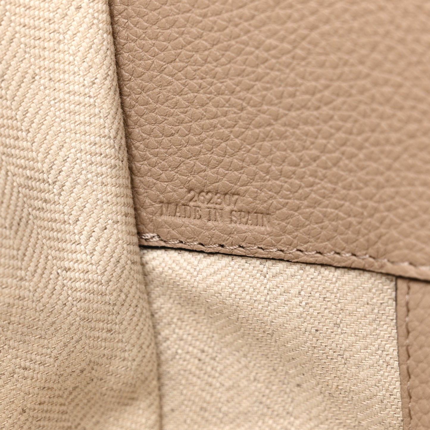 Calfskin Small Hammock Shoulder Bag Sand Mink