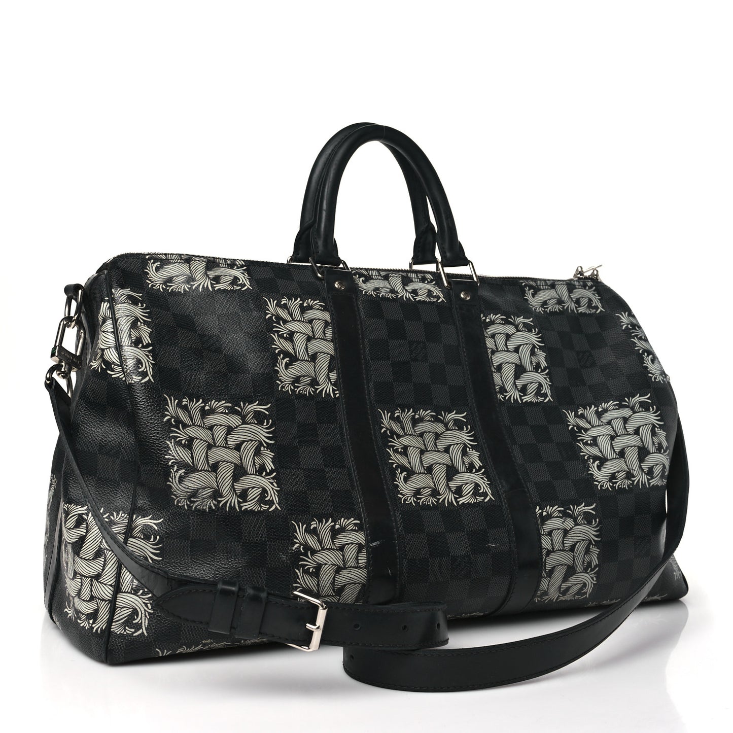 Damier Graphite Nemeth Keepall Bandouliere 45