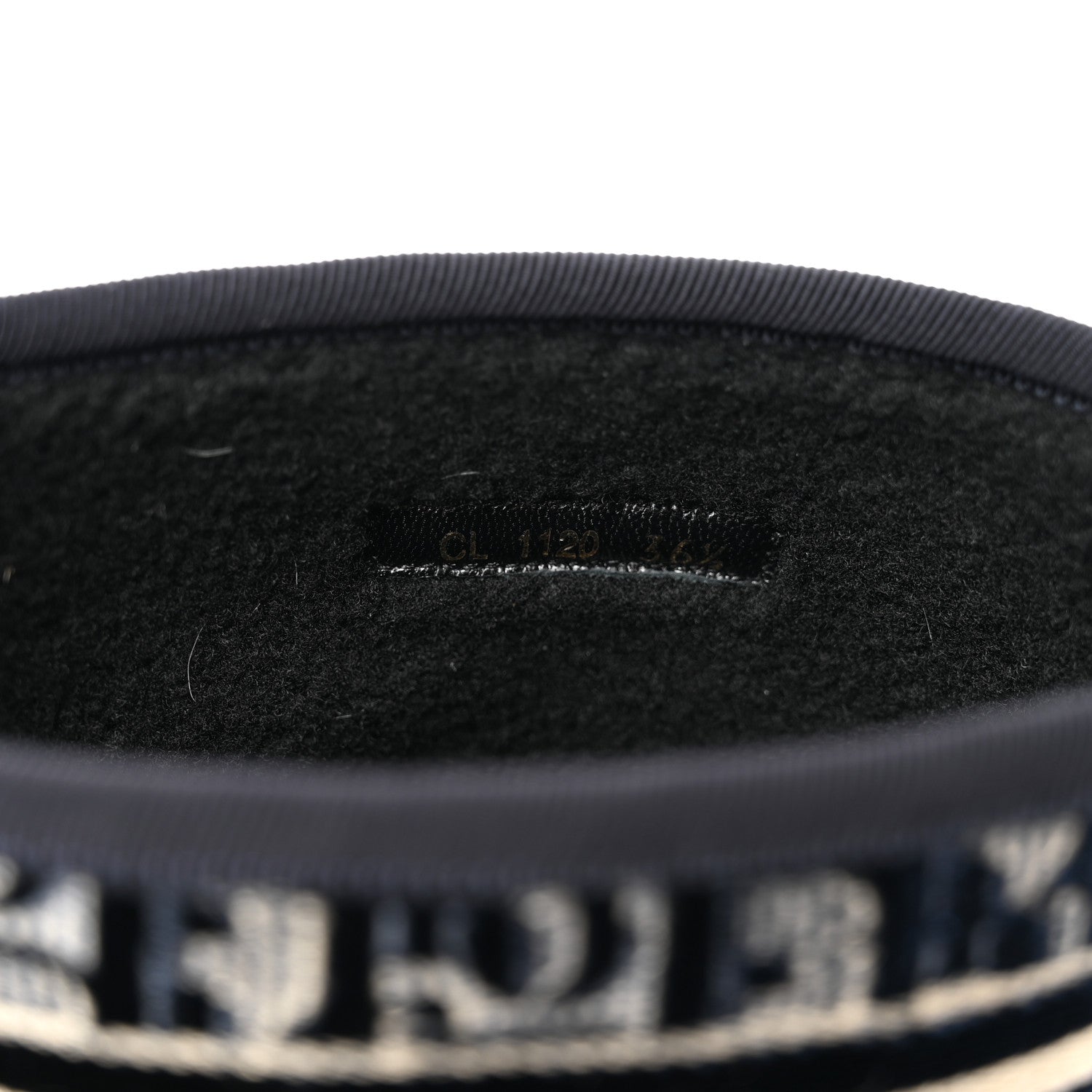 Christian Dior Velvet Oblique Granville Espadrille Boots 36.5 Deep Blue 8 of 9