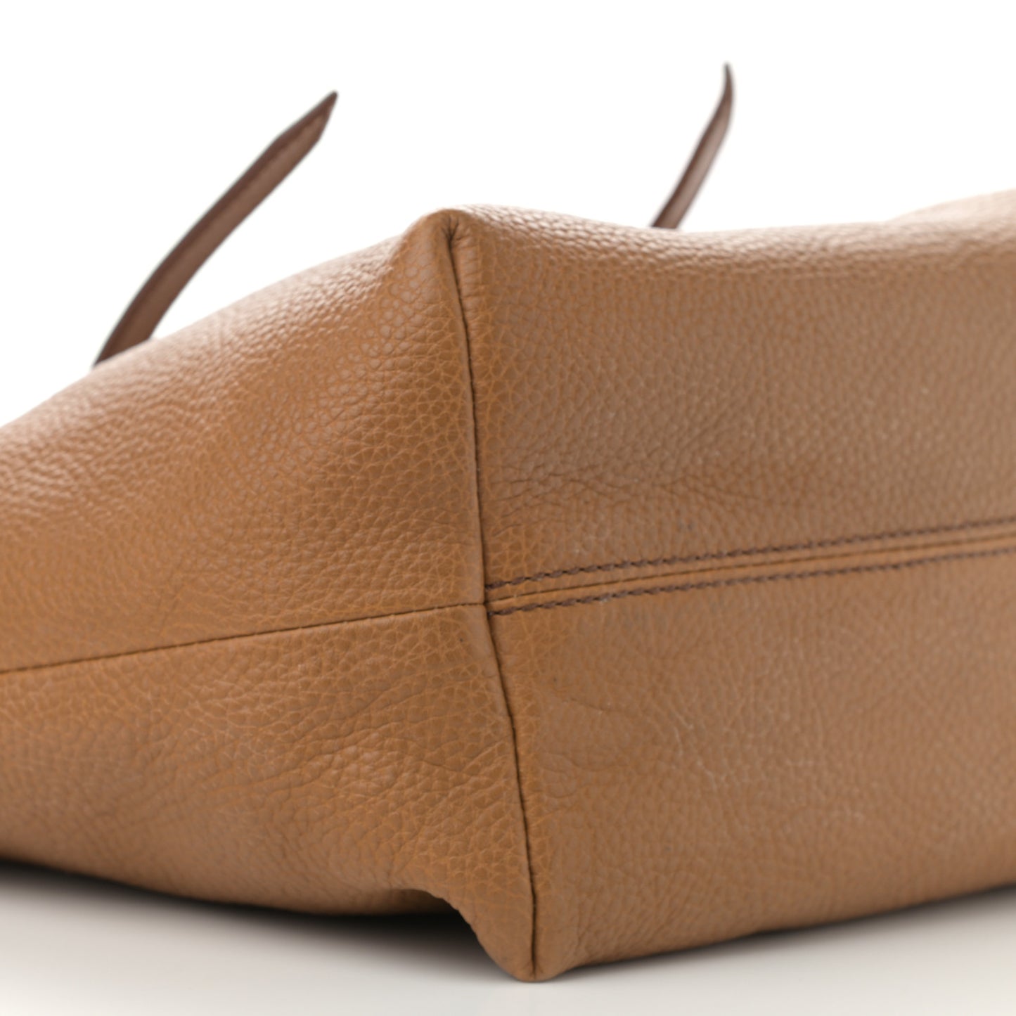 London Grainy Calfskin Small Salisbury Tote Beige