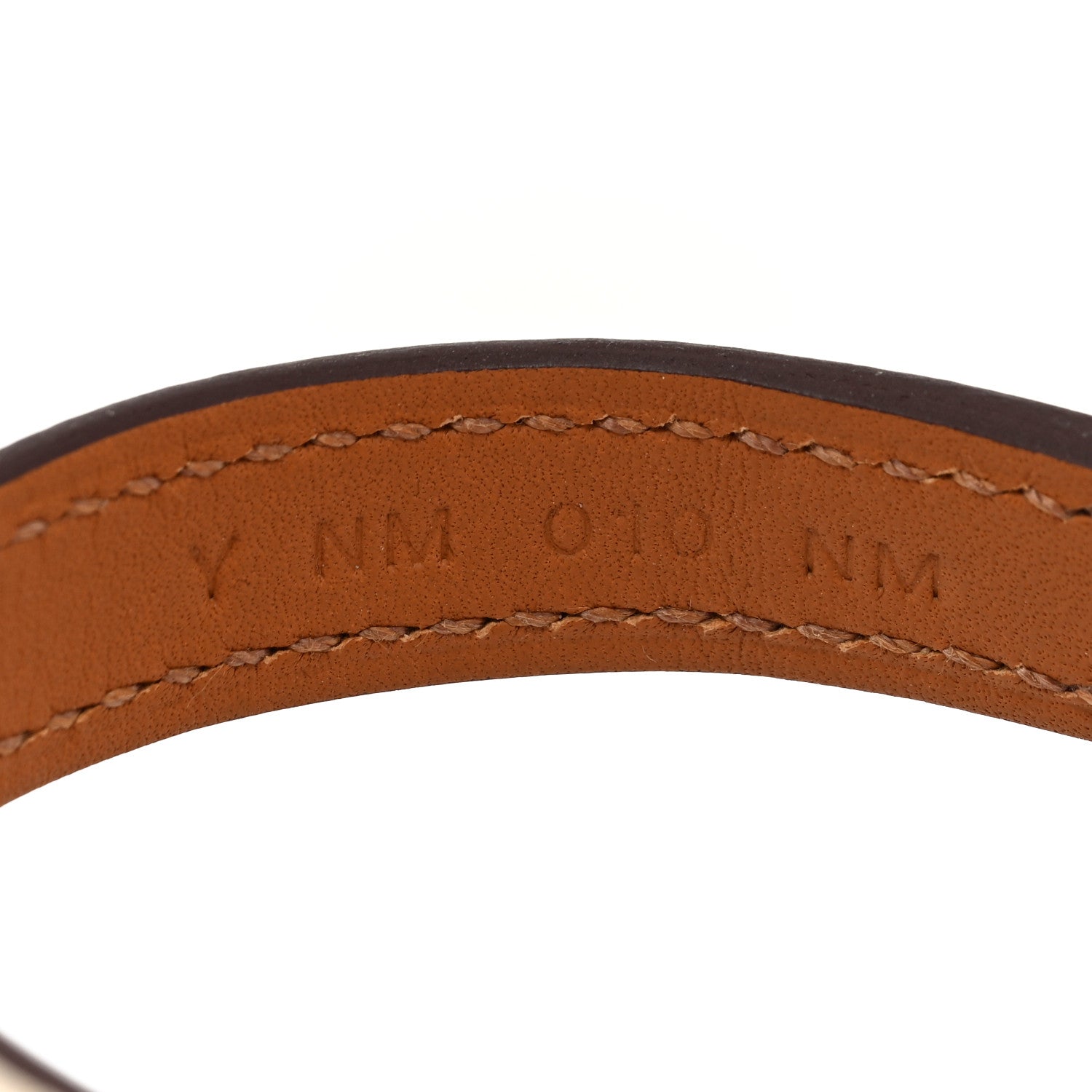 Hermes Epsom Rivale Double Tour Bracelet T2 Nata 4 of 6