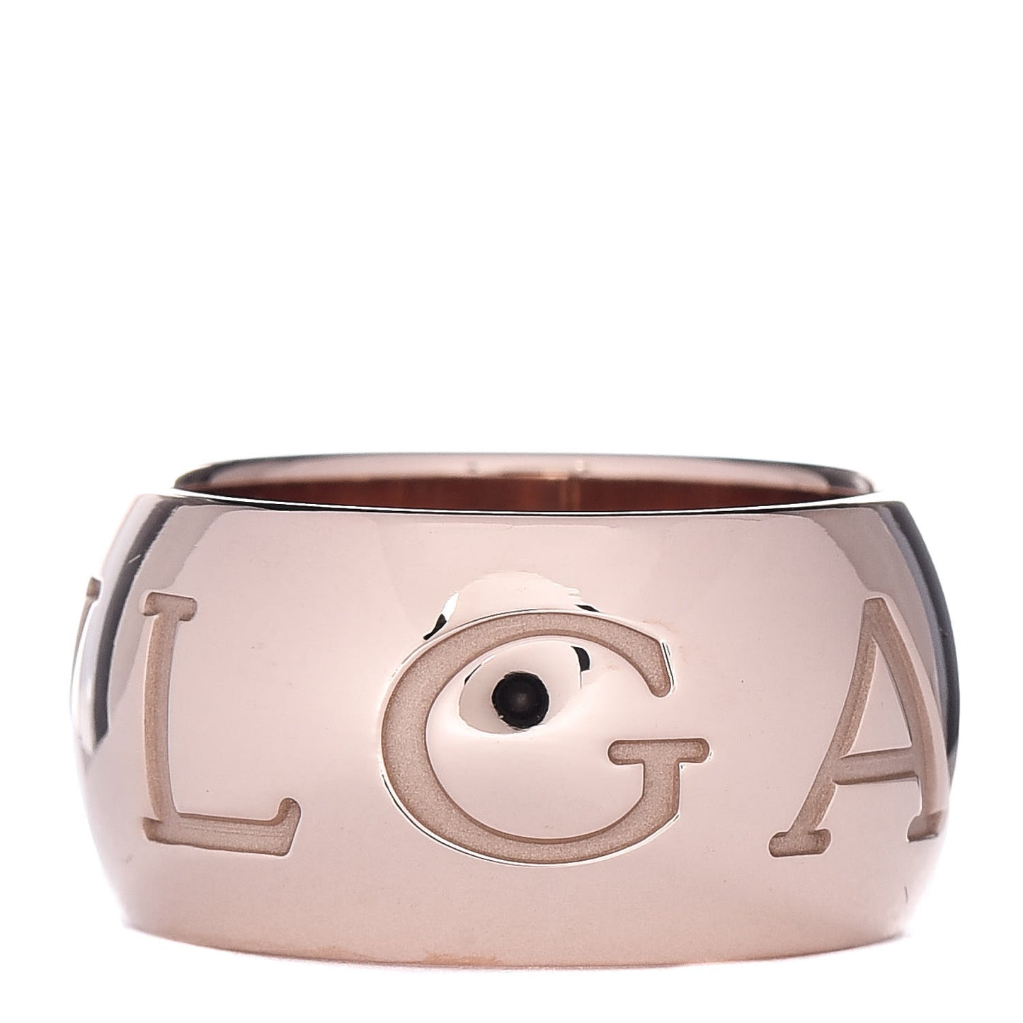 18K Rose Gold Monologo Ring 51 5.75