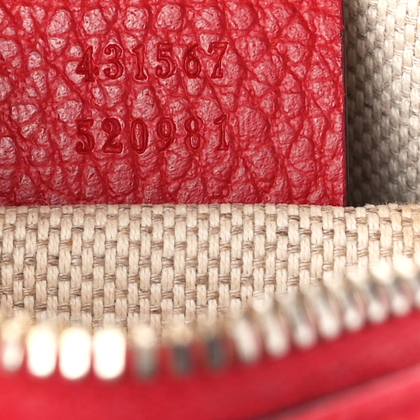 Dollar Calfskin Bi-Color Small Soho Disco Bag New Rosette Hibiscus Red