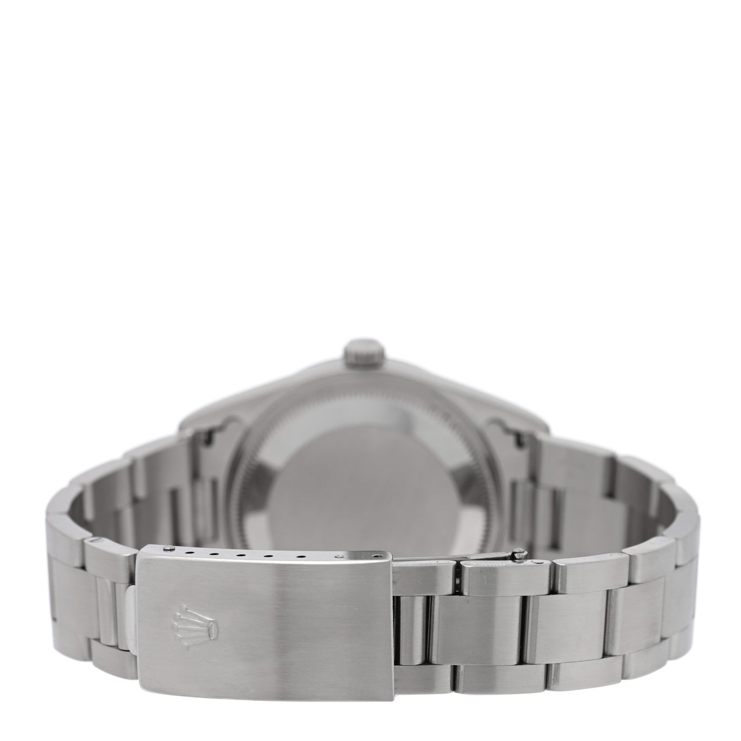 Stainless Steel 34mm Oyster Perpertual Date Watch Silver 15200