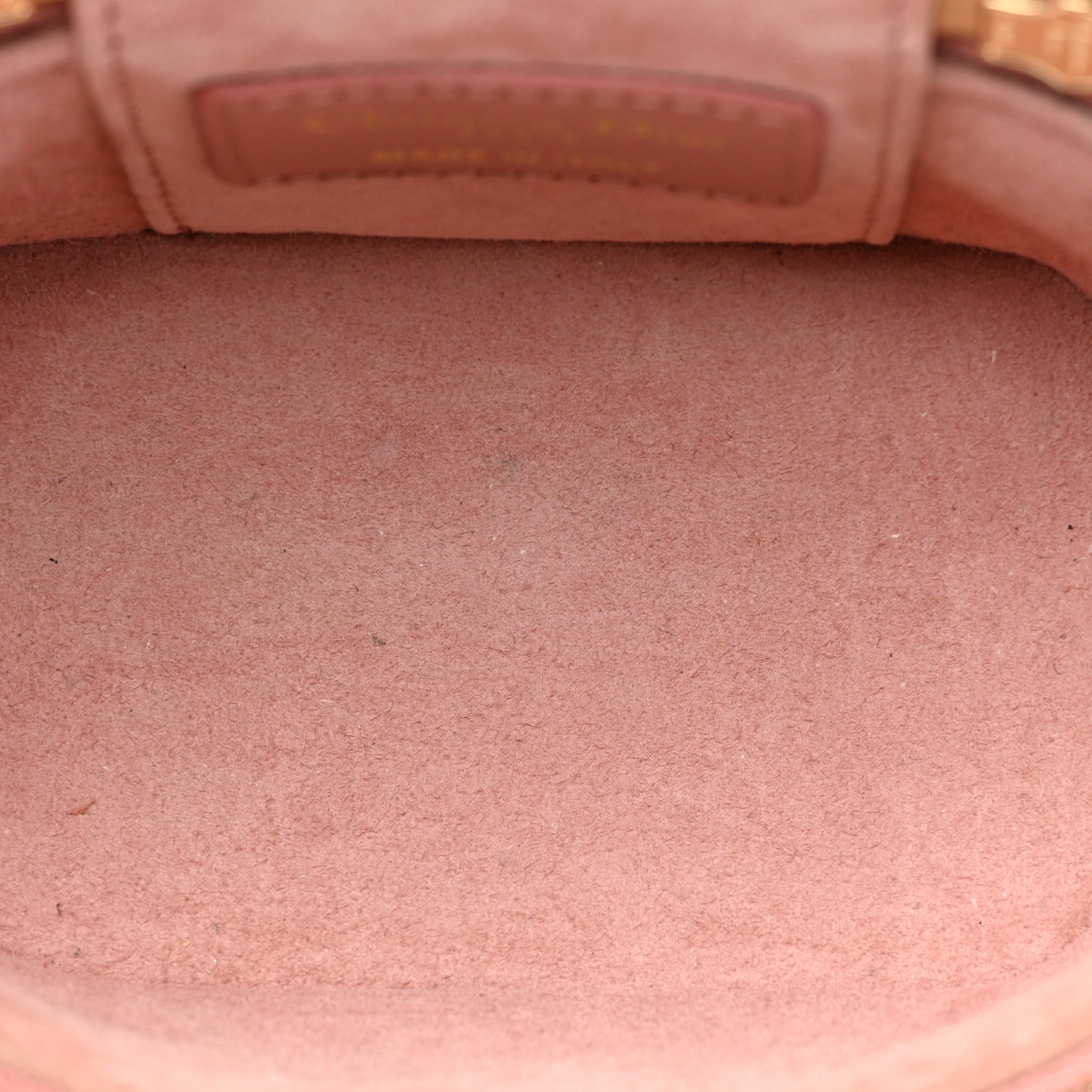 Lambskin Cannage Micro Vanity Case