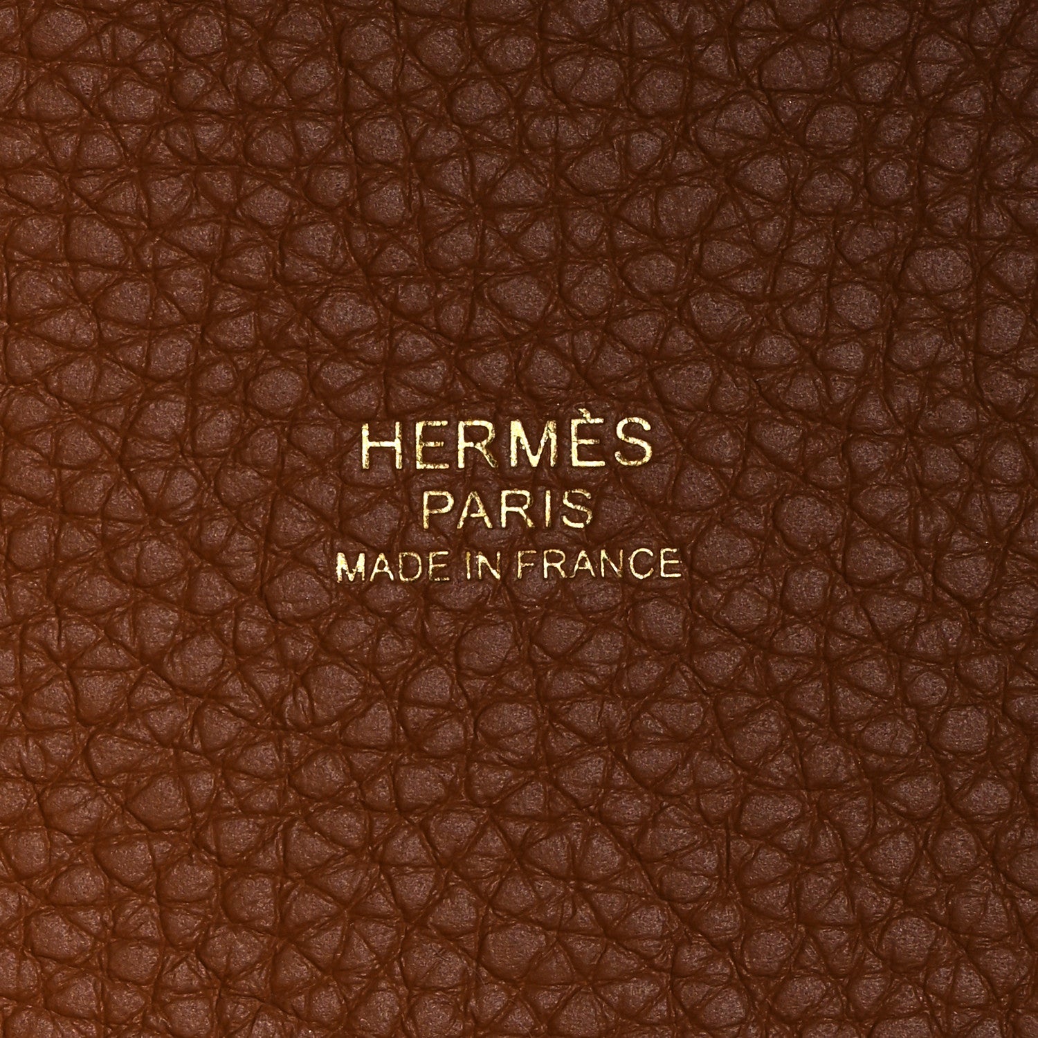 Hermes Taurillon Clemence Picotin Lock 22 MM Gold 6 of 10