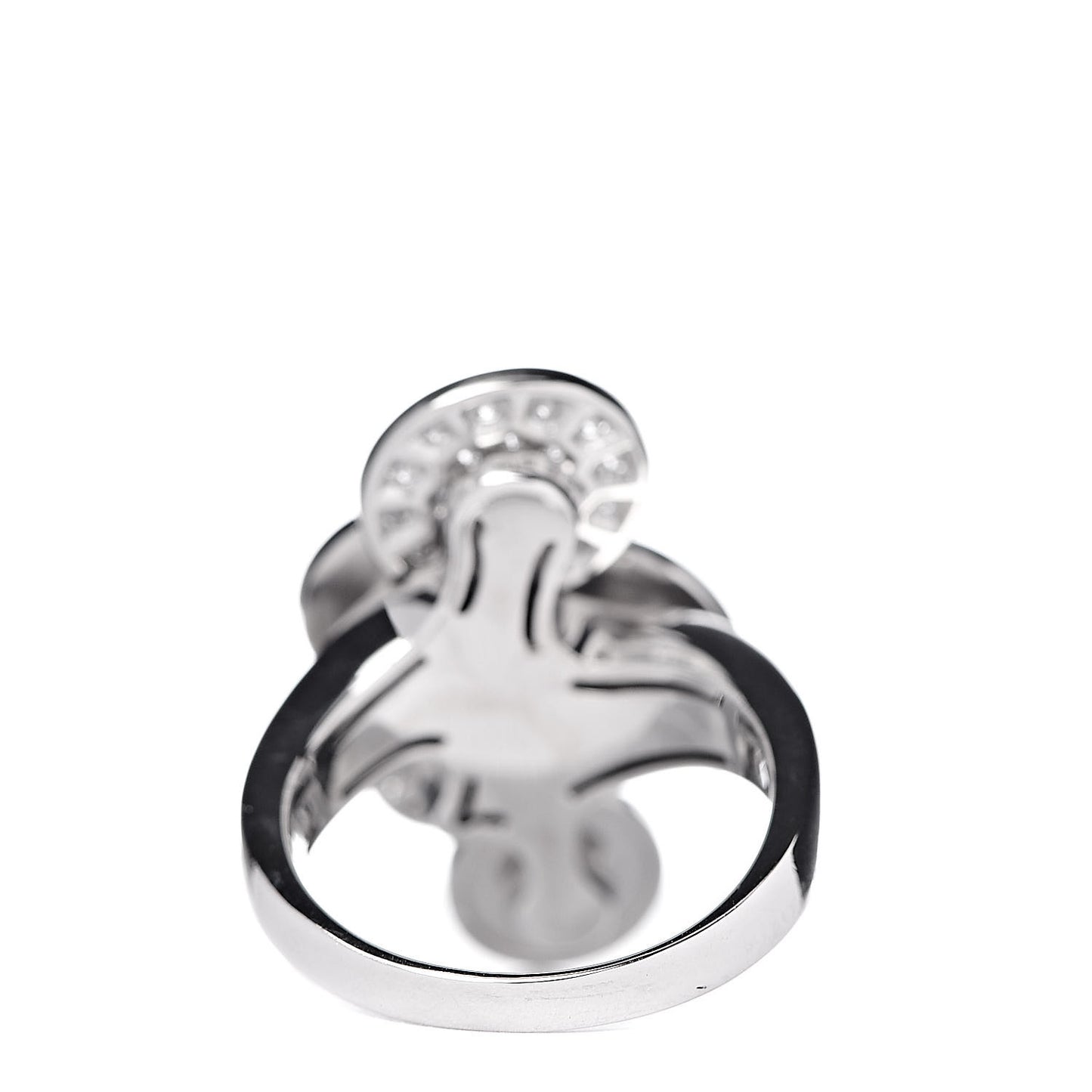 18K White Gold Diamond Cicladi Ring 50 5.25