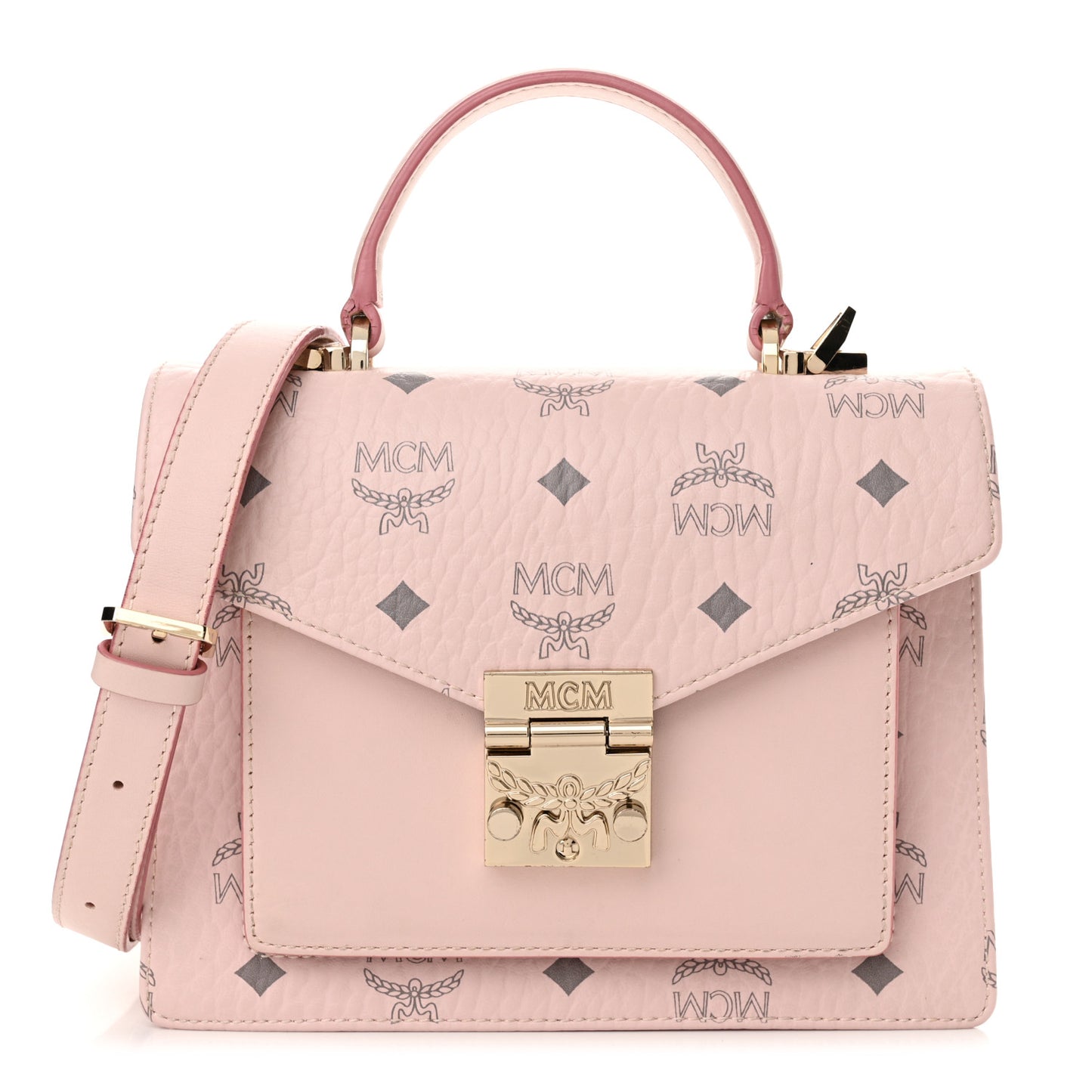 Visetos Small Patricia Satchel Powder Pink