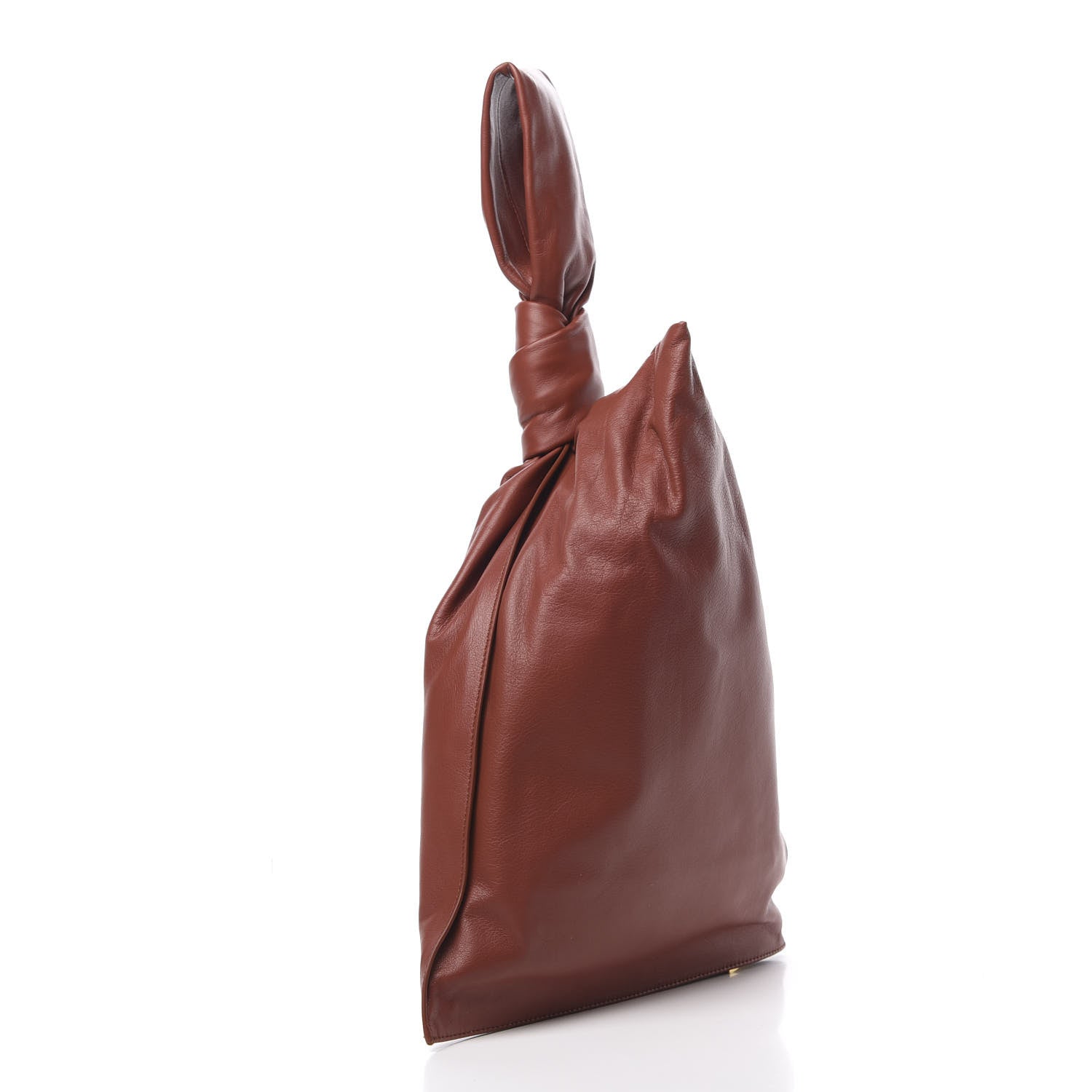 Bottega Veneta Supple Calfskin BV Twist Rust 3 of 10