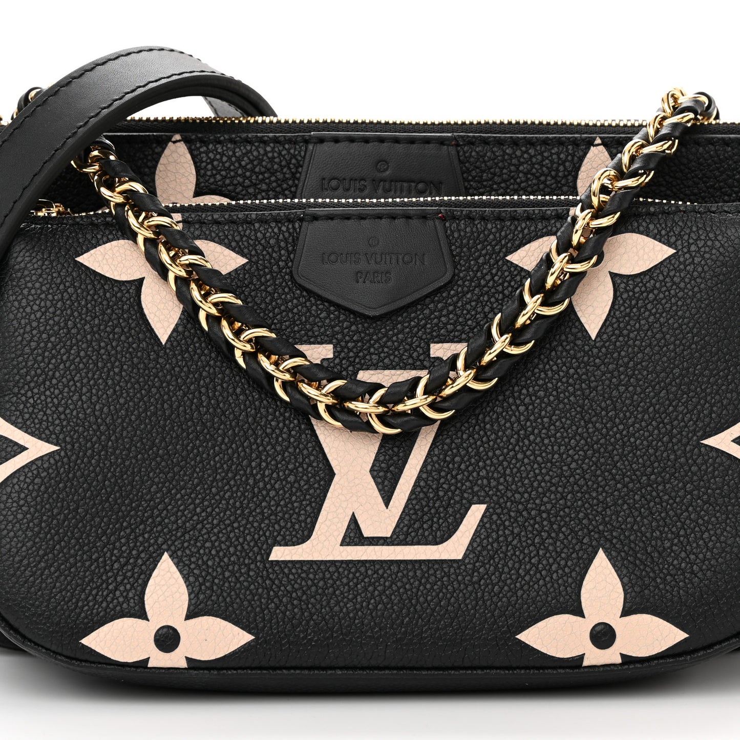 Empreinte Monogram Giant Multi Pochette Accessories Black Beige