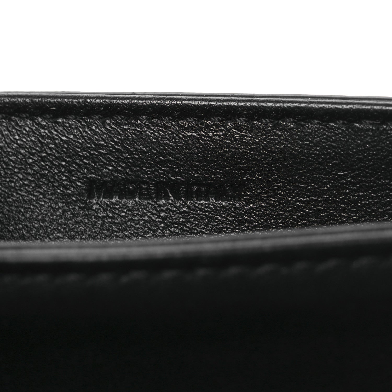 Celine Shiny Calfskin Teen Triomphe Black 7 of 13