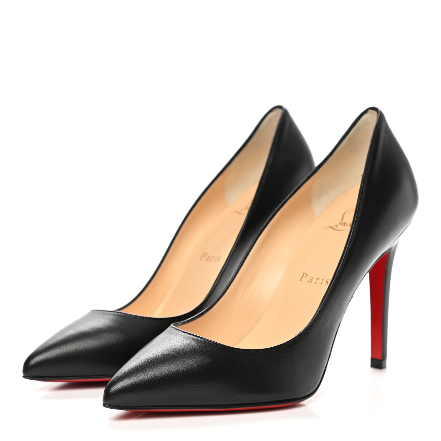 Shiny Nappa Pigalle 100 Pumps 36 Black