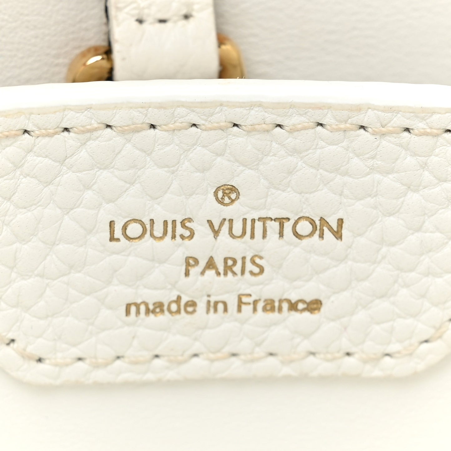 Hanami Taurillon Capucines BB White Multicolor