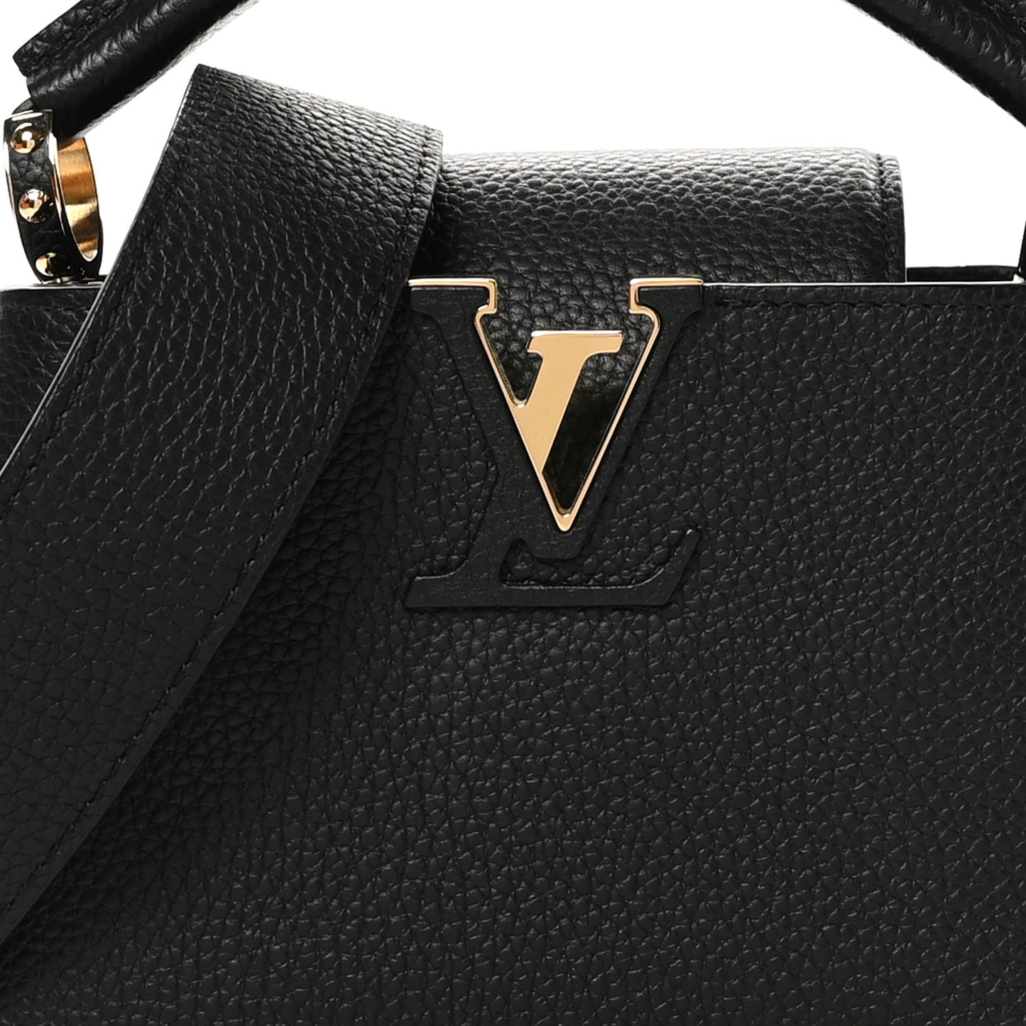 Taurillon Mini Capucines Black
