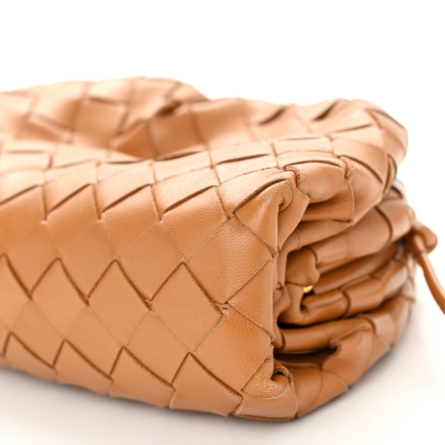 Nappa Intrecciato The Mini Pouch Carmel