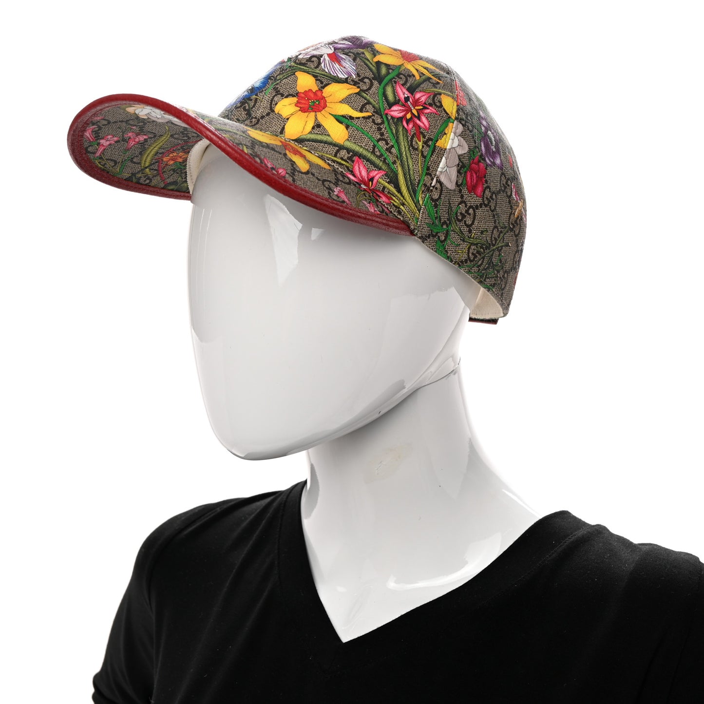 GG Supreme Flora Claudia Baseball Hat 59 XL Red