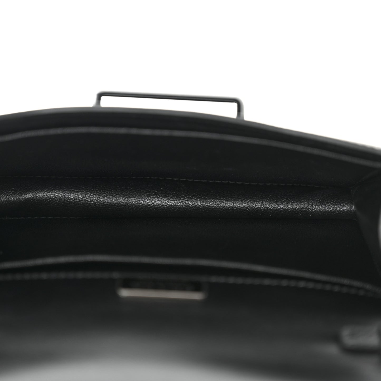 City Calfskin Saffiano Cahier Bag Black
