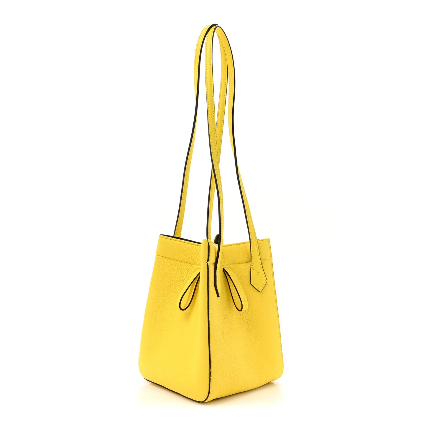 Cuoio Romano Selleria Mini Fendi Origami Yellow