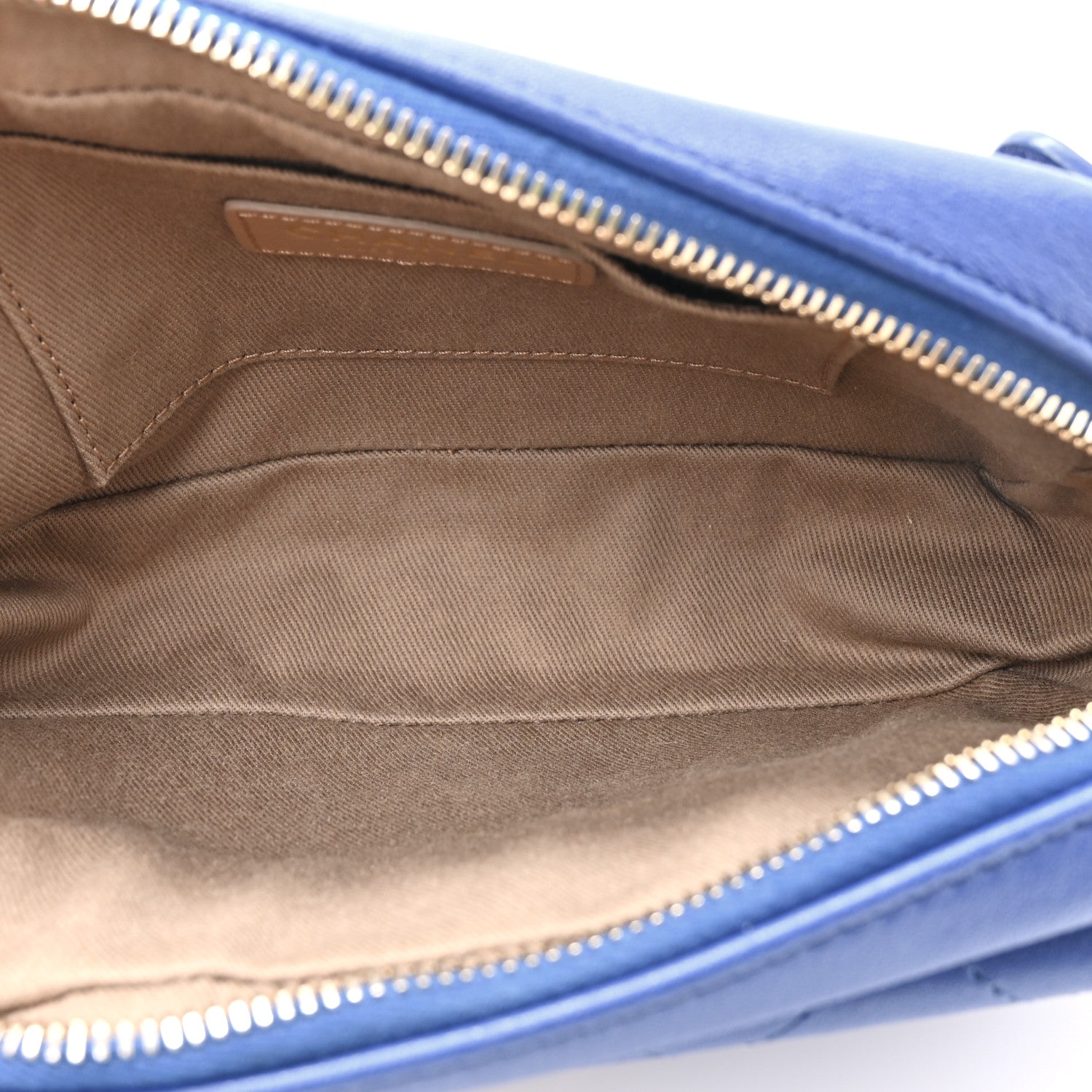 Chanel Calfskin Casual Trip Waist Bag Blue 5 of 9