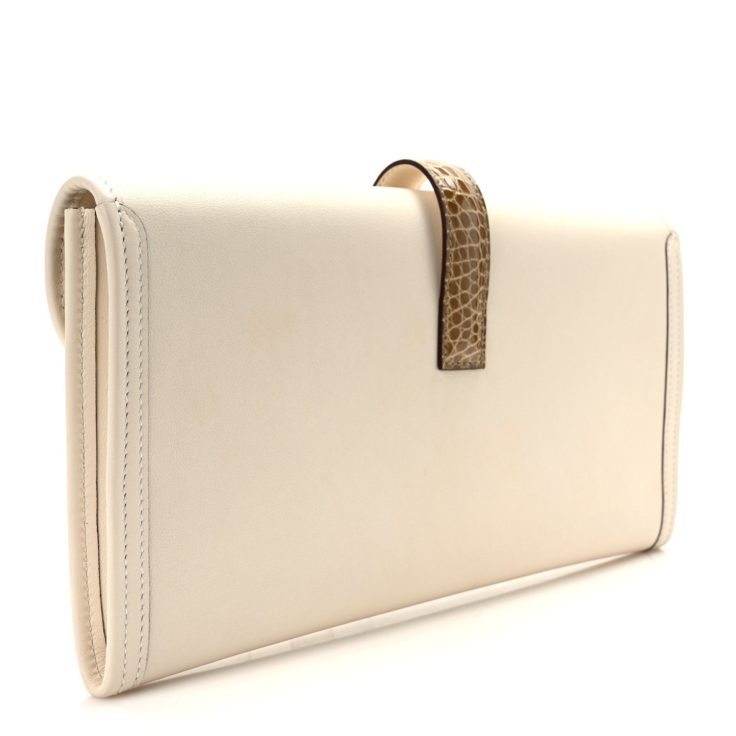 Swift Matte Alligator Jige Elan Touch 29 Clutch Nata Sable