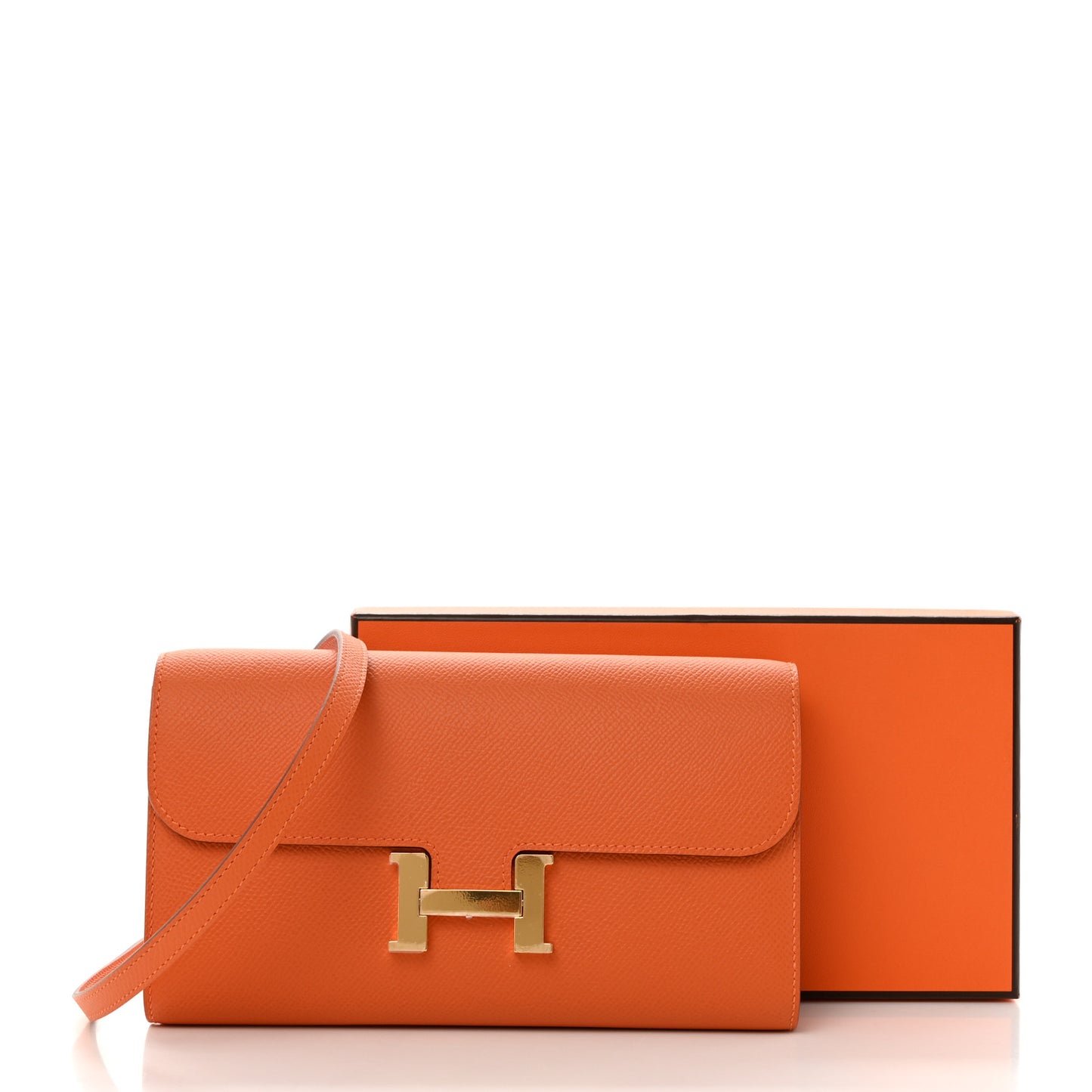 Epsom Constance Long Wallet To Go Wallet Orange
