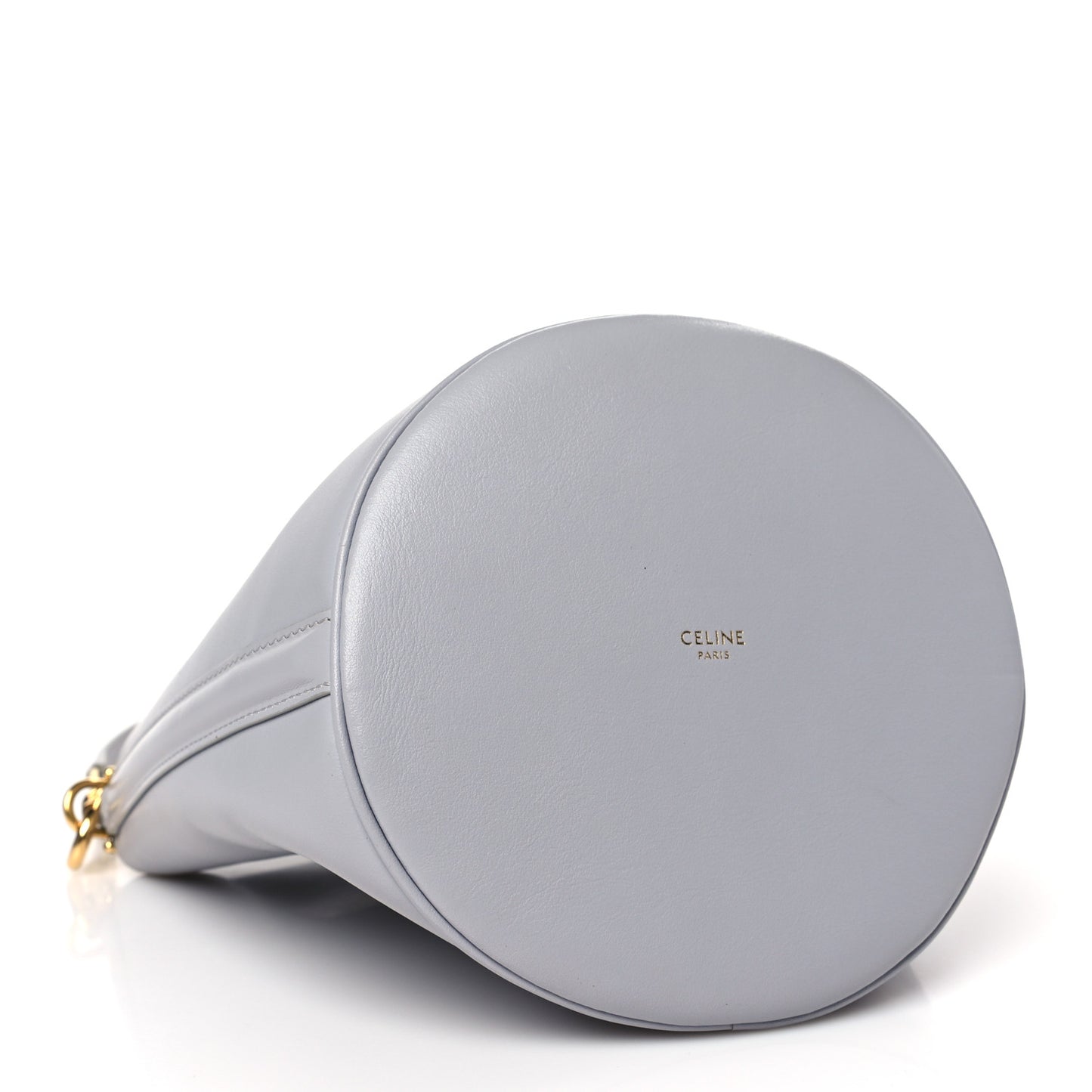 Smooth Calfskin Teen Bucket 16 Light Grey