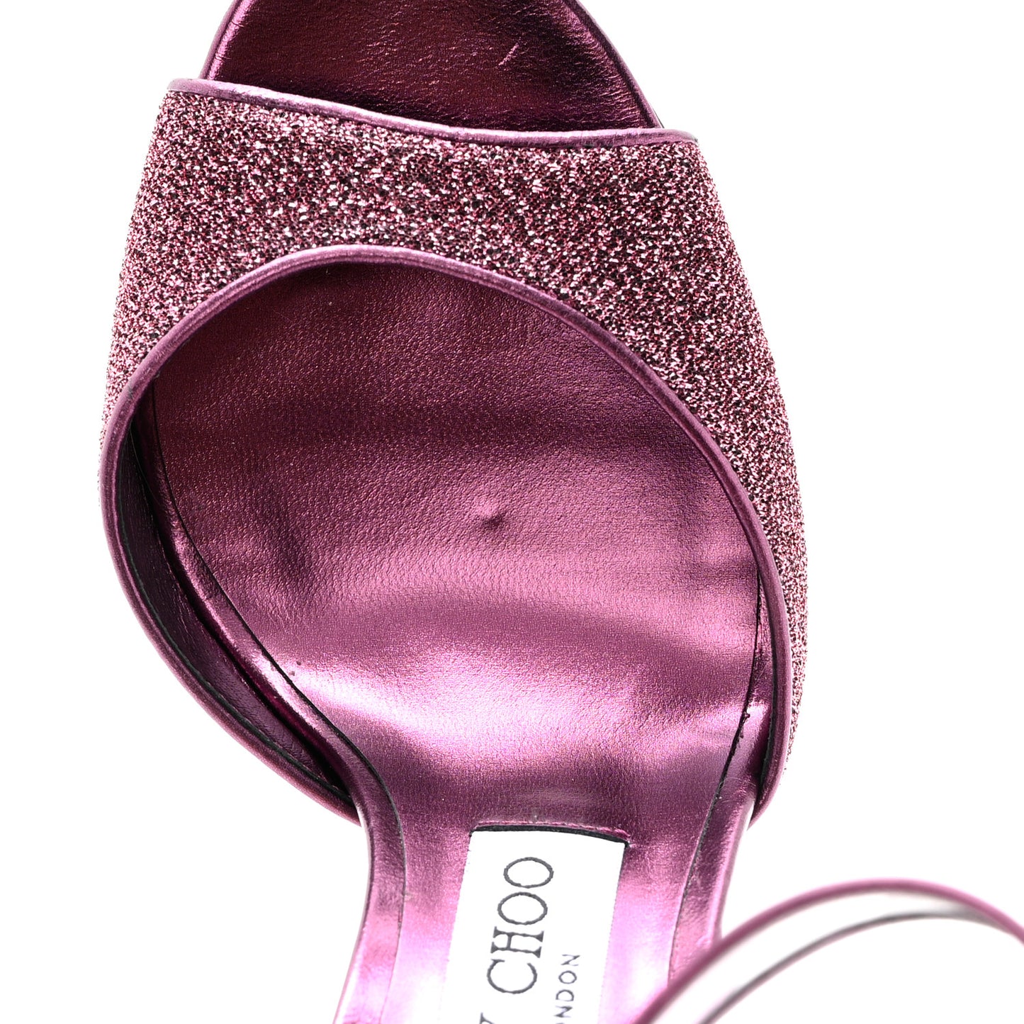 Metallic Lurex Perspex Moscow 100 Pumps 35 Jazzberry