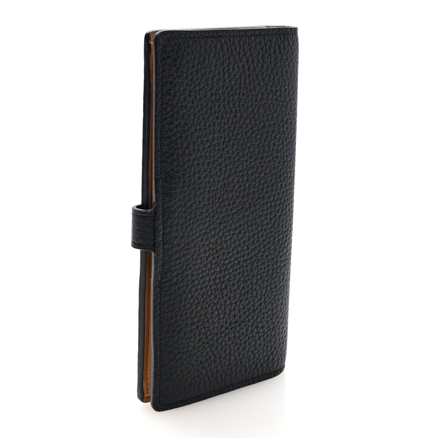 Taurillon LV Vertical Capucines Wallet Black Arizona
