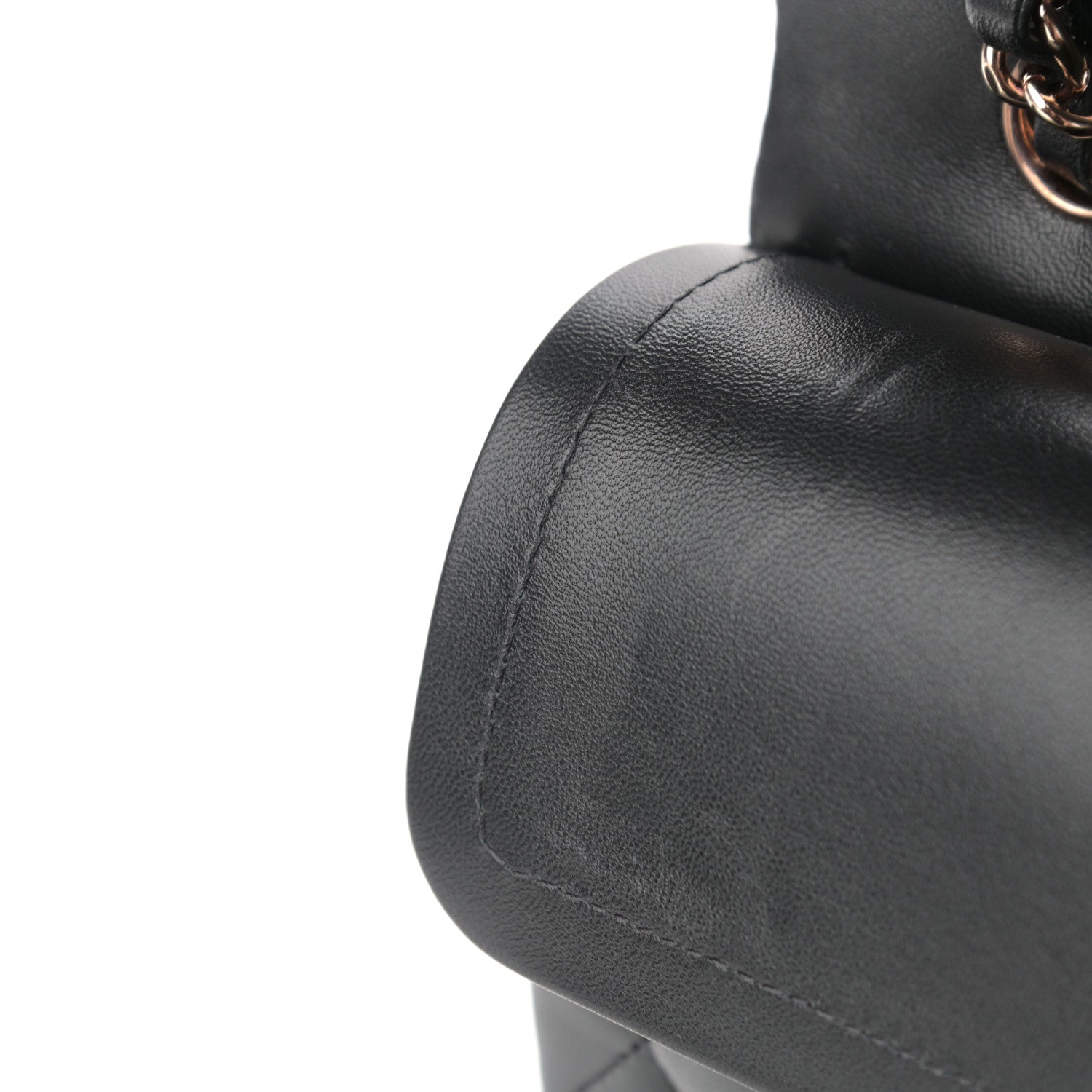 Chanel Lambskin Quilted Small Double Flap Black 10 of 16