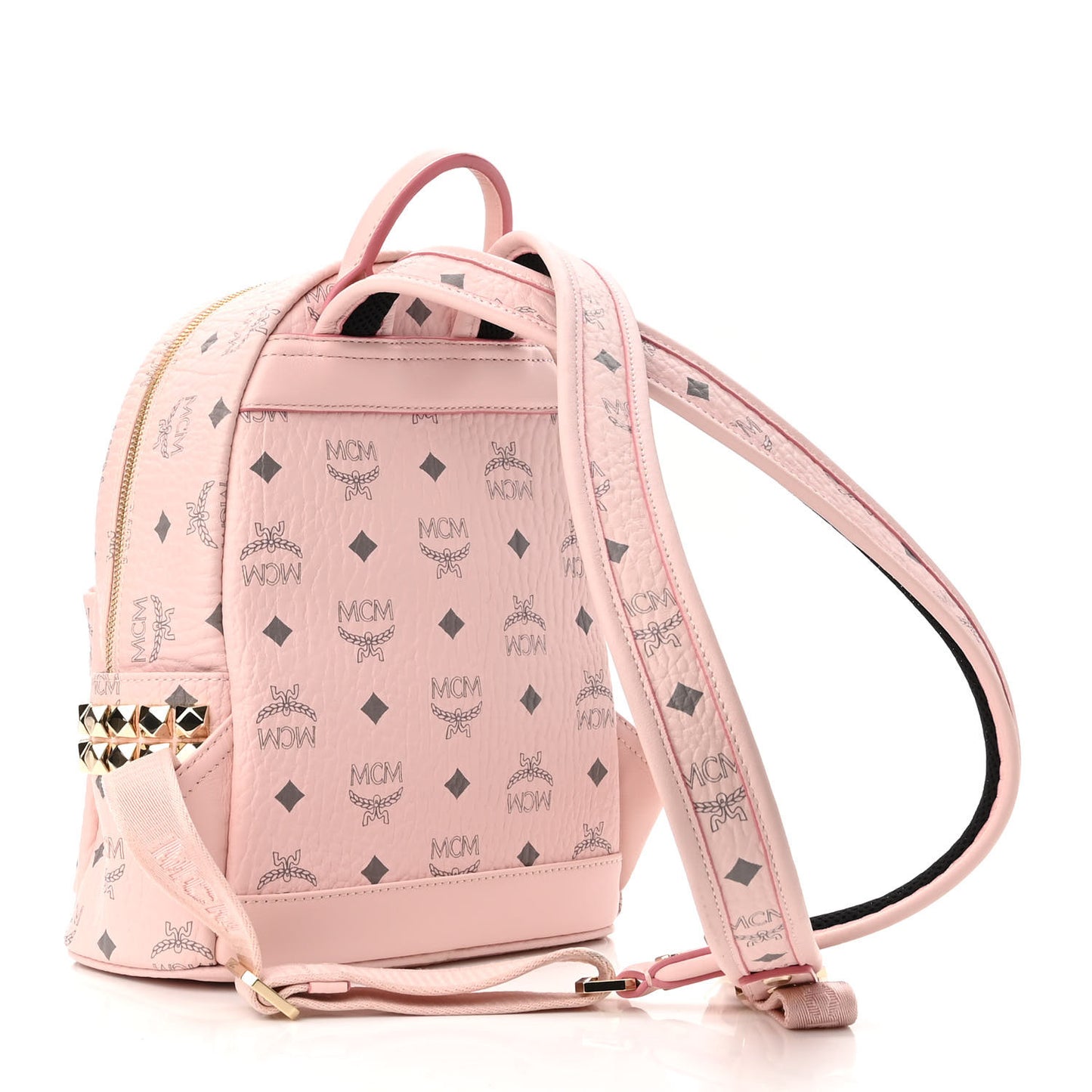 Visetos Side Stud Mini Stark Backpack Pink