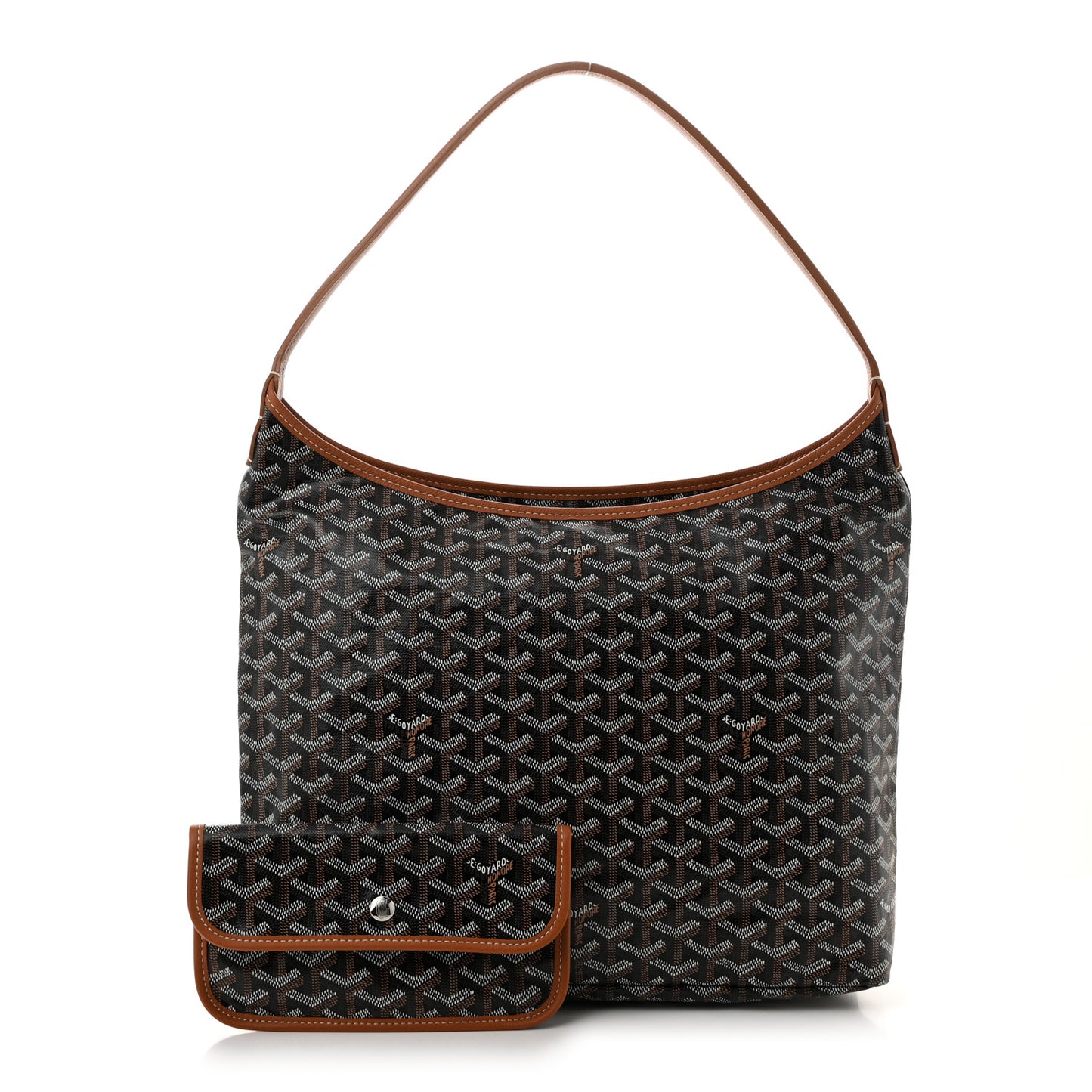 Goyardine Boheme Hobo Black Gold