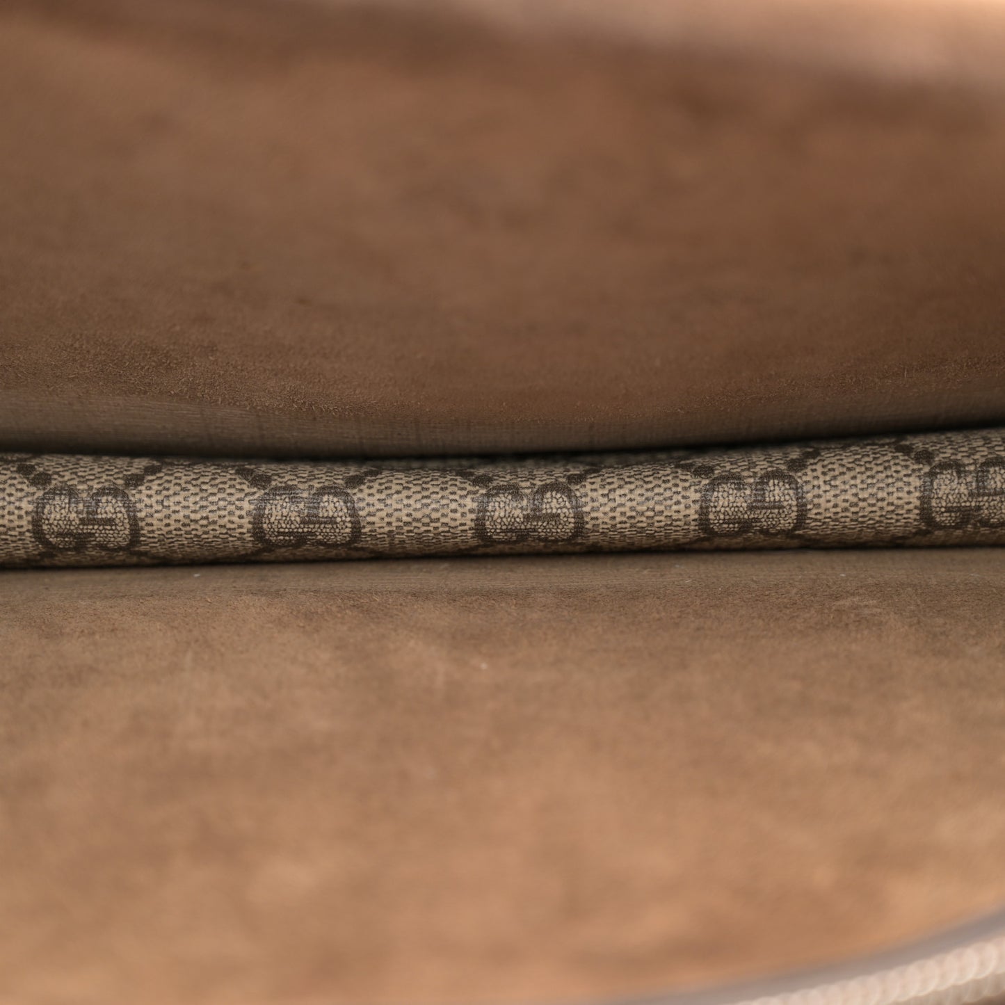 GG Supreme Monogram Small Dionysus Shoulder Bag Taupe