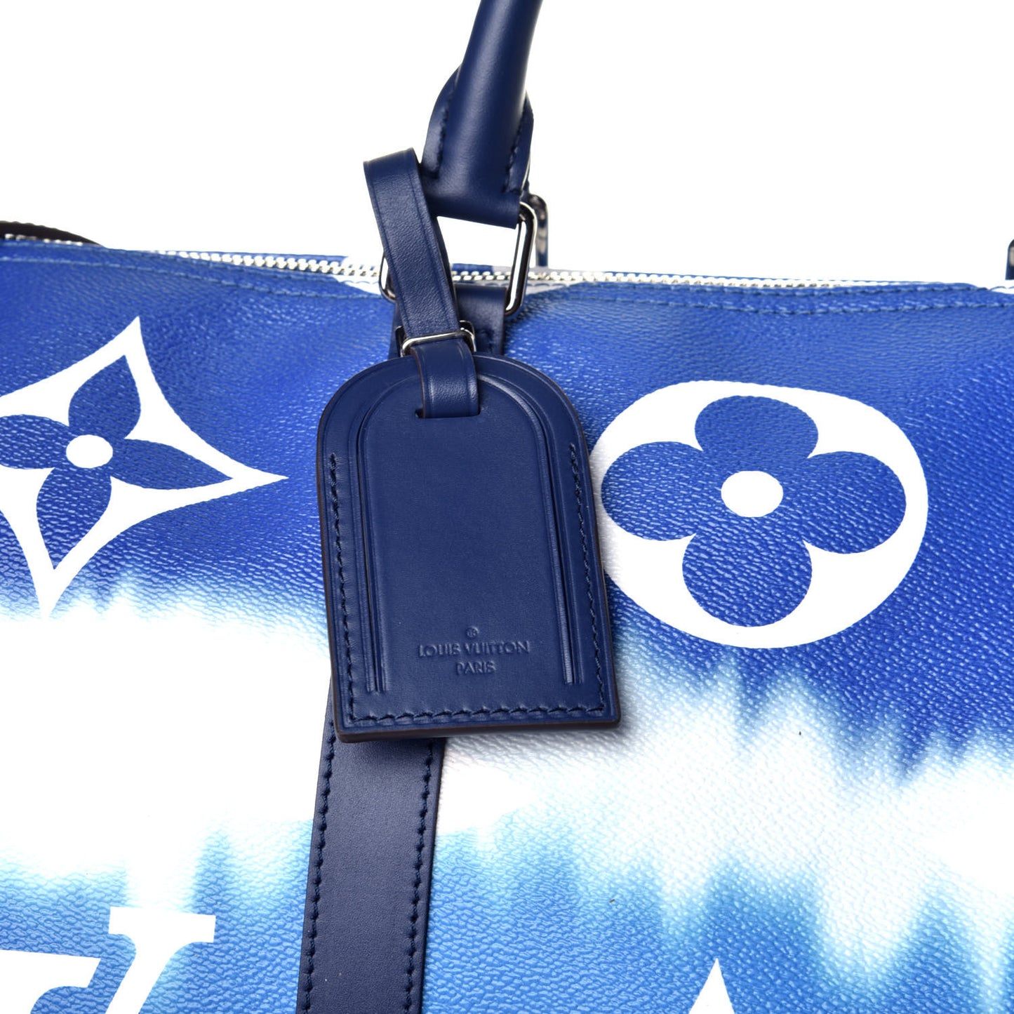 Monogram Escale Keepall Bandouliere 50 Blue