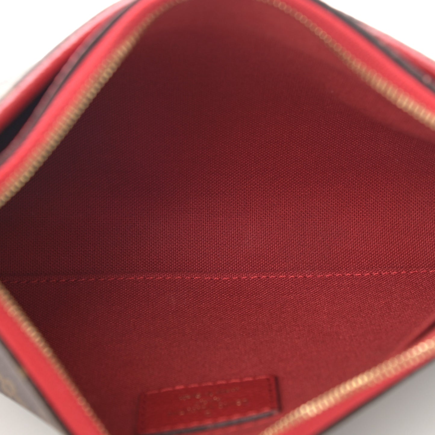Monogram Pallas Clutch Cherry