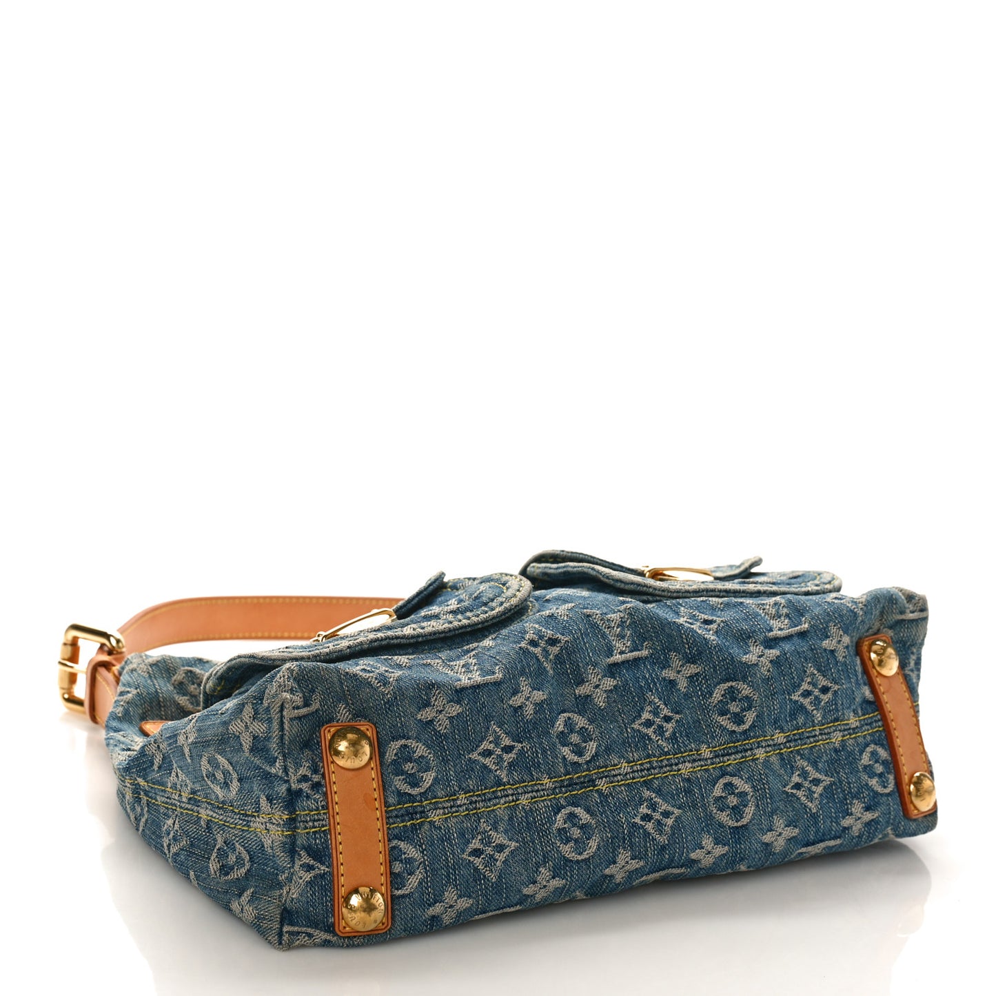 Monogram Denim Baggy PM Blue