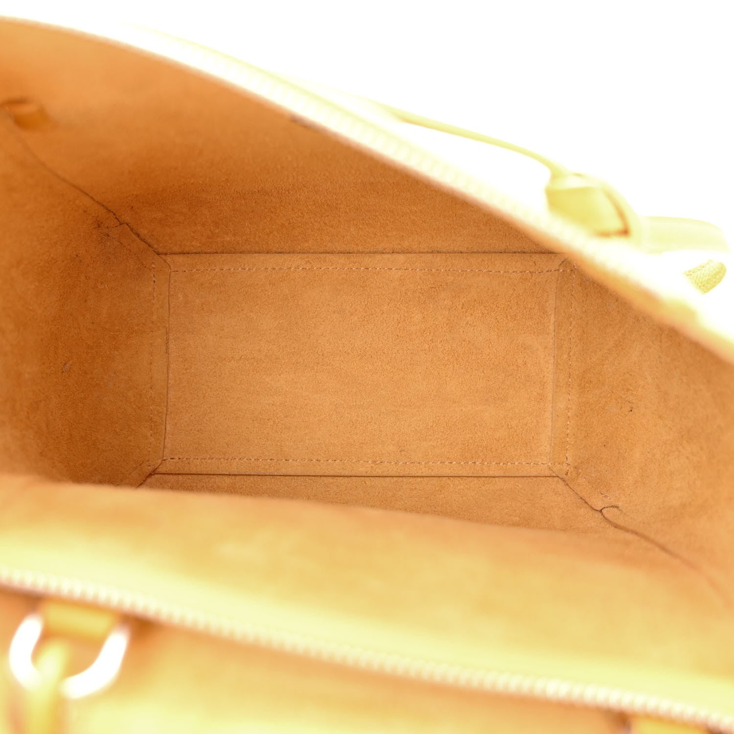 Celine Grained Calfskin Nano Belt Bag Sunflower 5 of 12