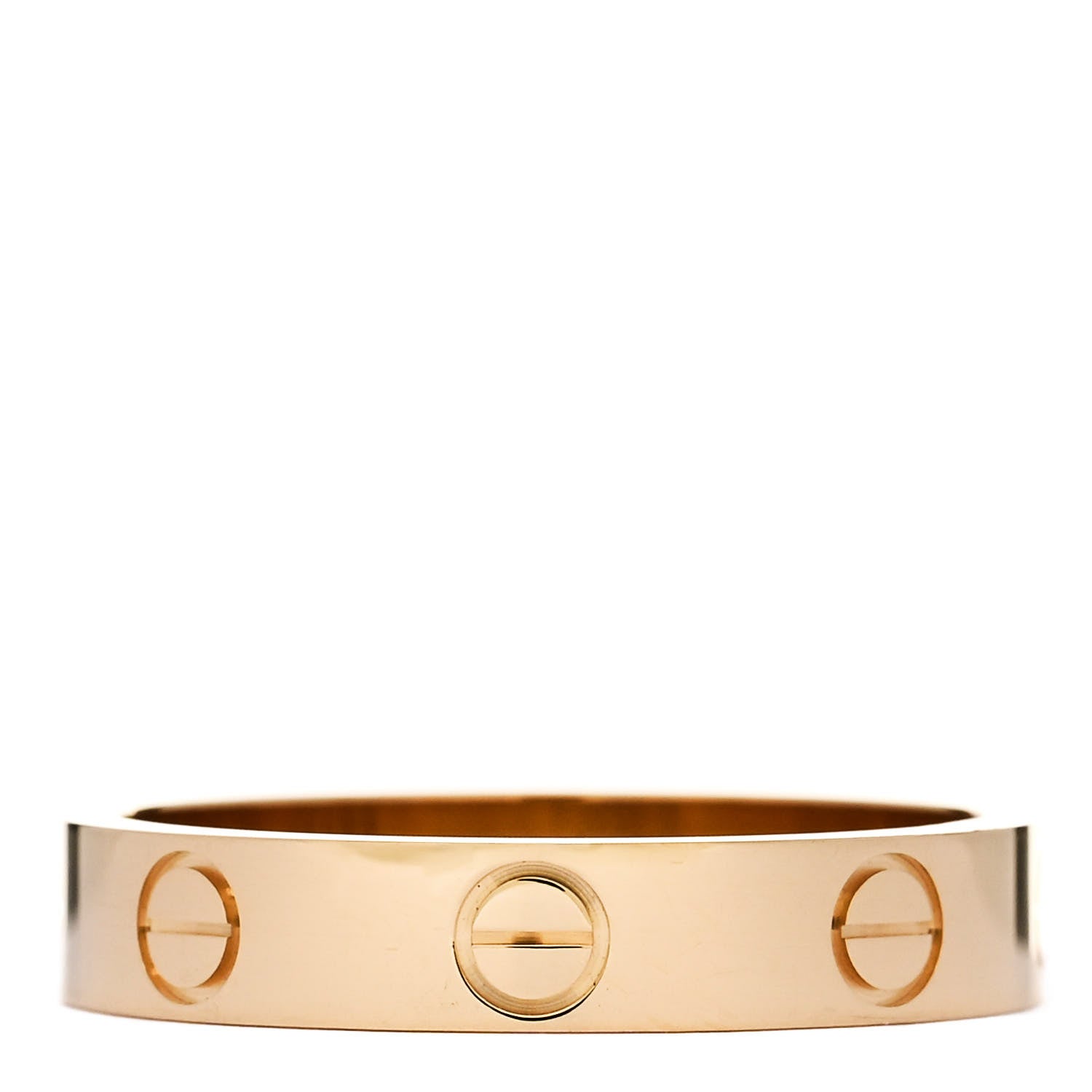 Cartier 18K Yellow Gold 3.5mm LOVE Wedding Band Ring 52 6 3 of 5