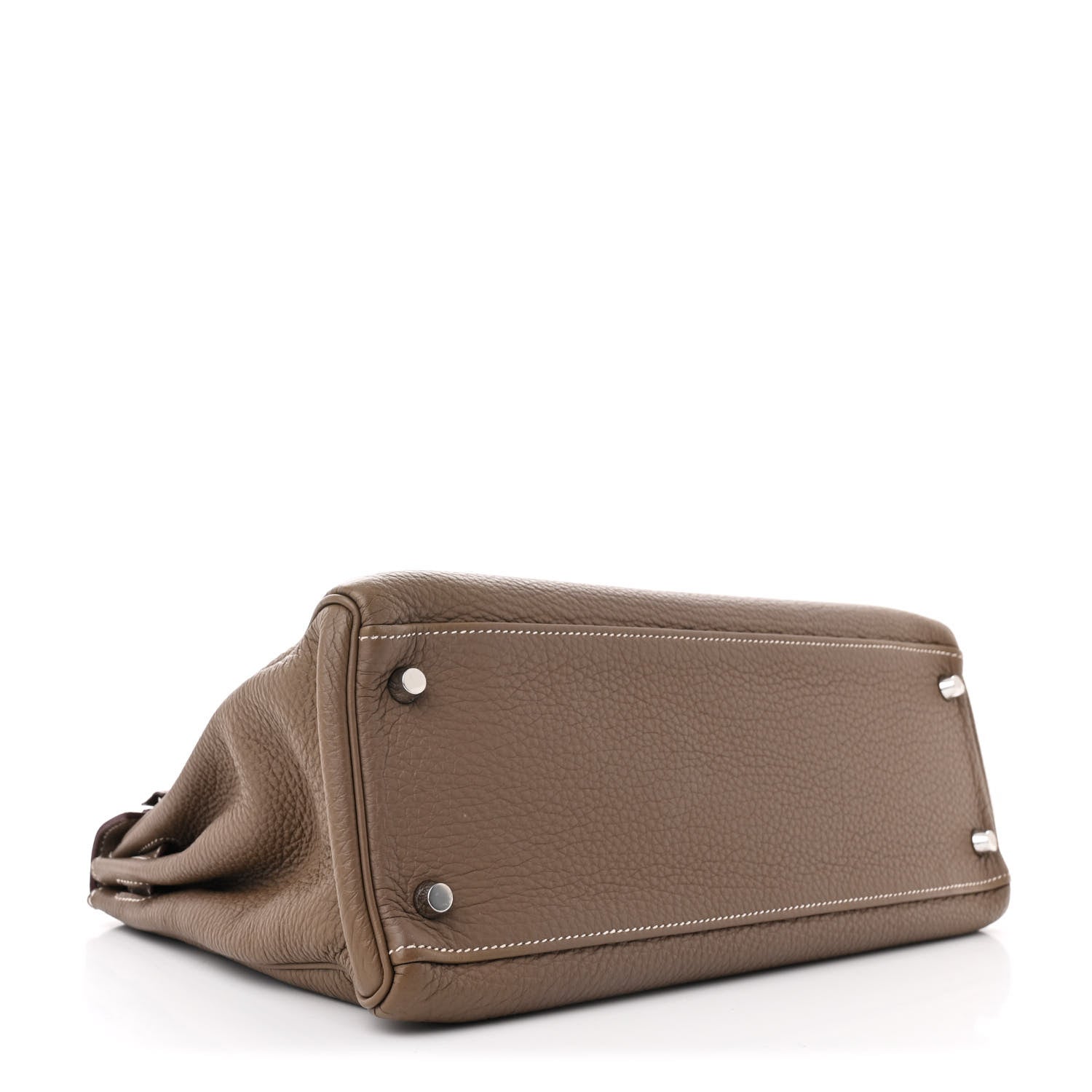 Hermes Togo Kelly Retourne 32 Etoupe 4 of 13