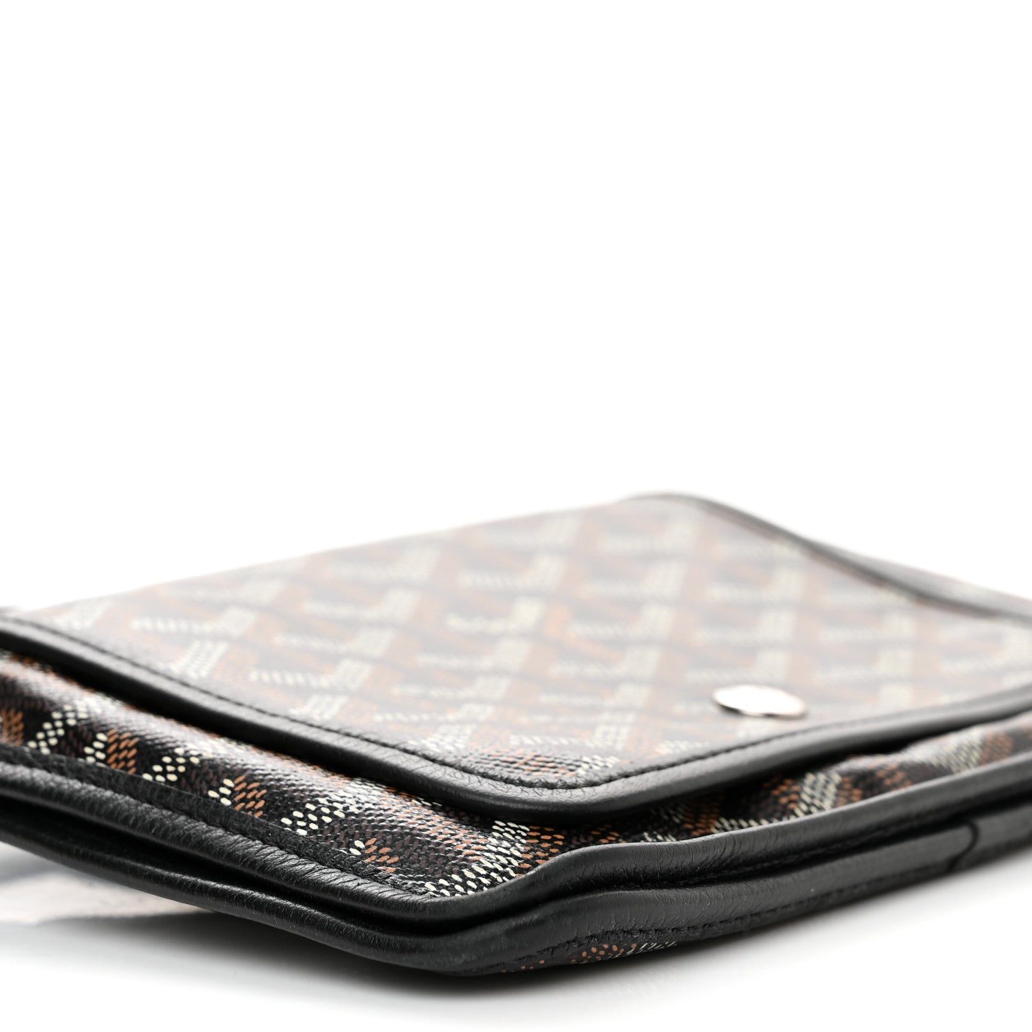 Goyard Goyardine Plumet Wallet Clutch Black 10 of 14