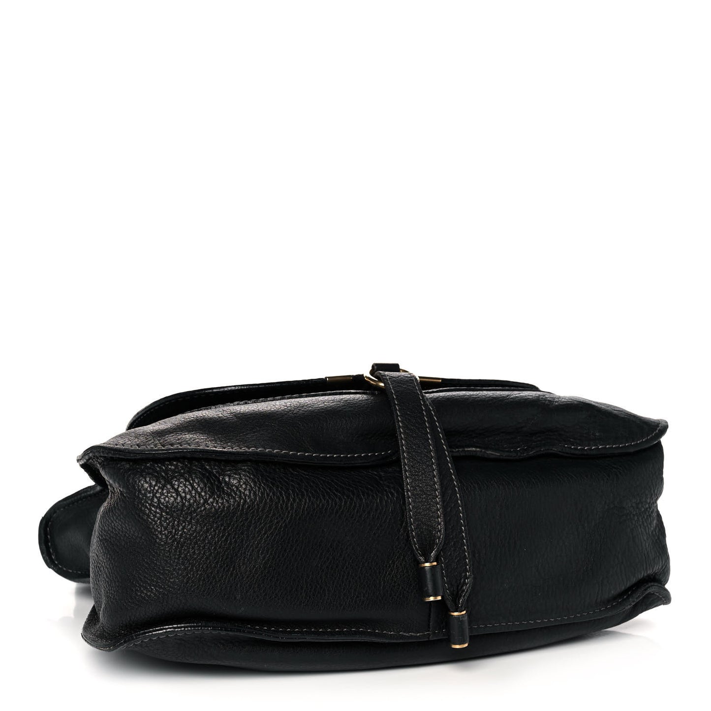 Calfskin Medium Marcie Satchel Black