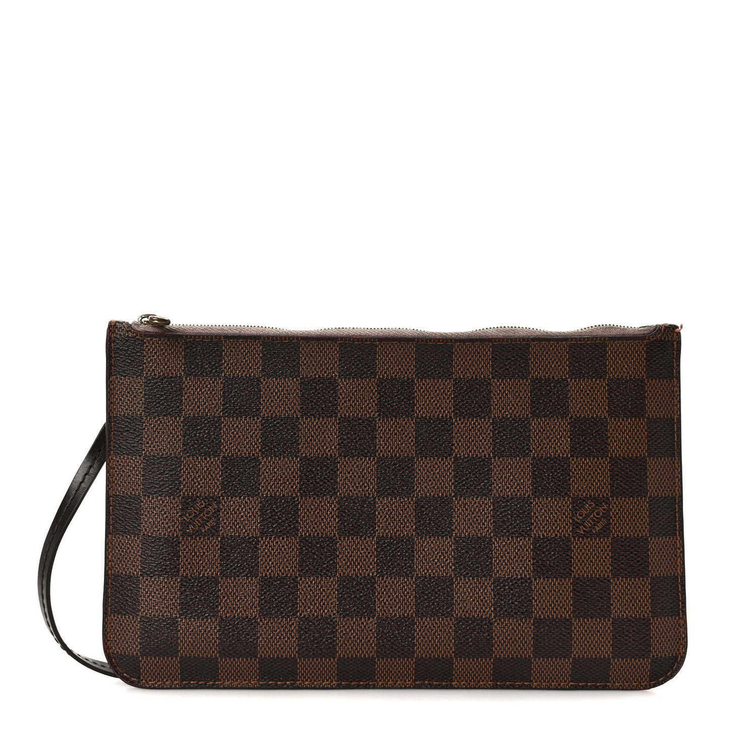 Damier Ebene Neverfull MM GM Pochette Rose Ballerine