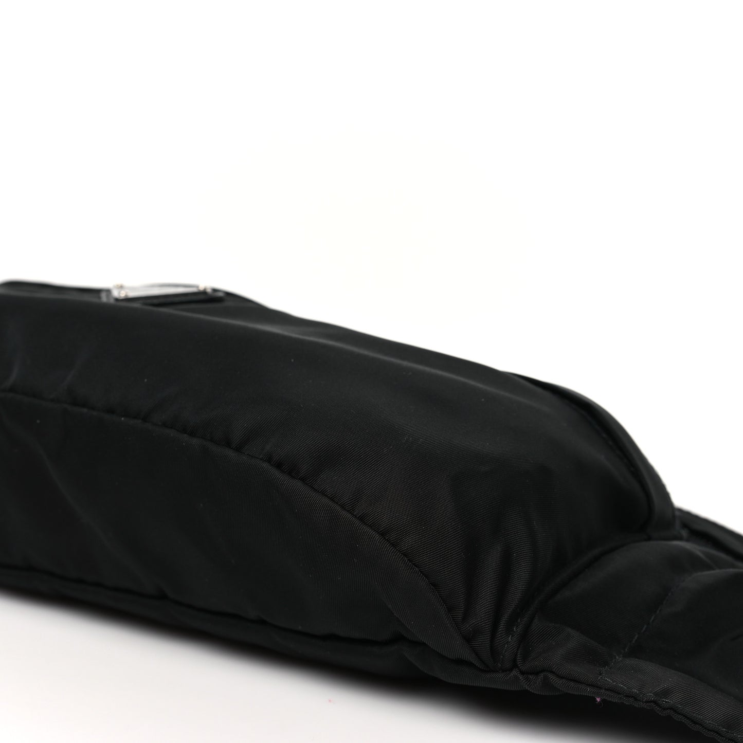 Tessuto Nylon Montagna Belt Bag Black