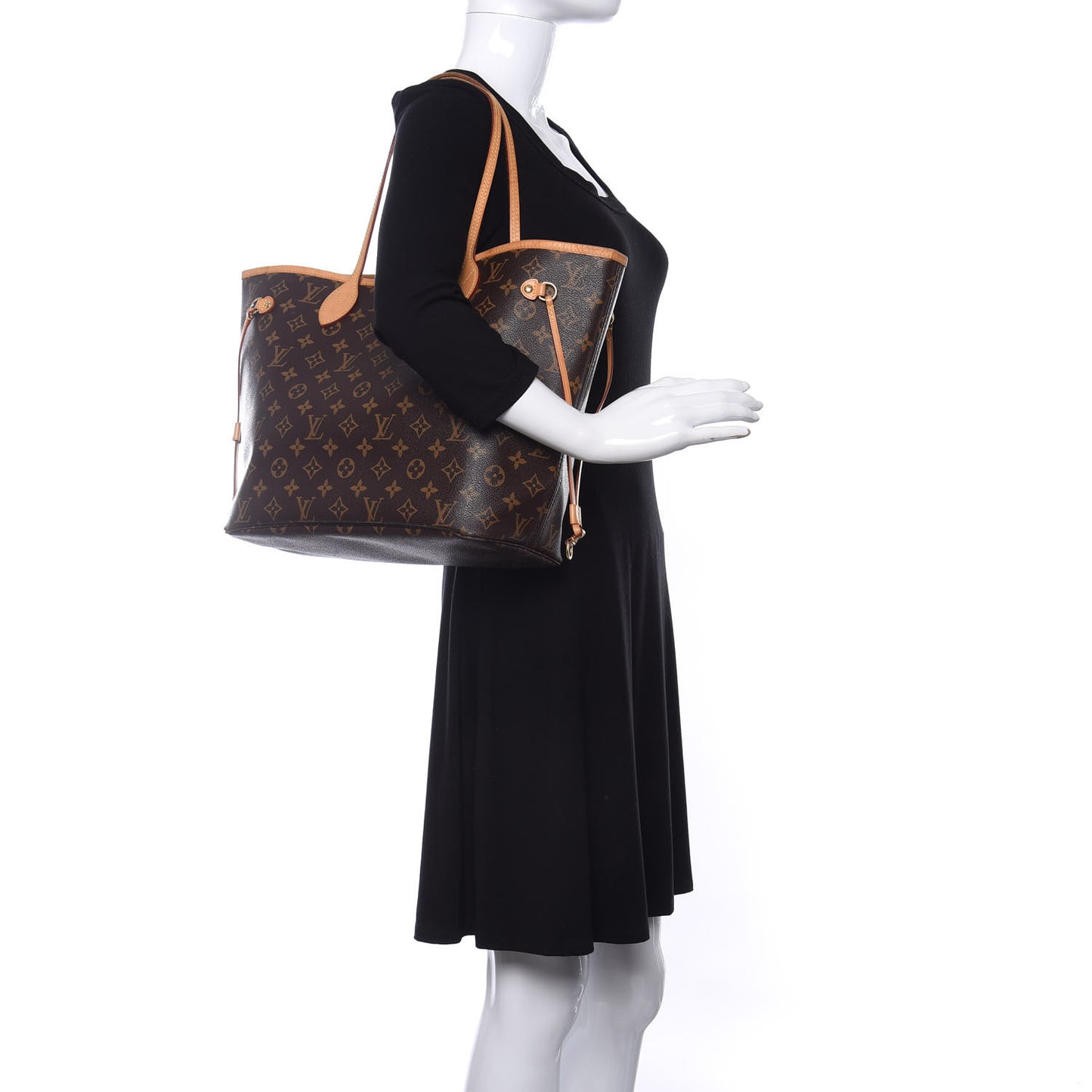 Monogram Neo Neverfull MM Cherry