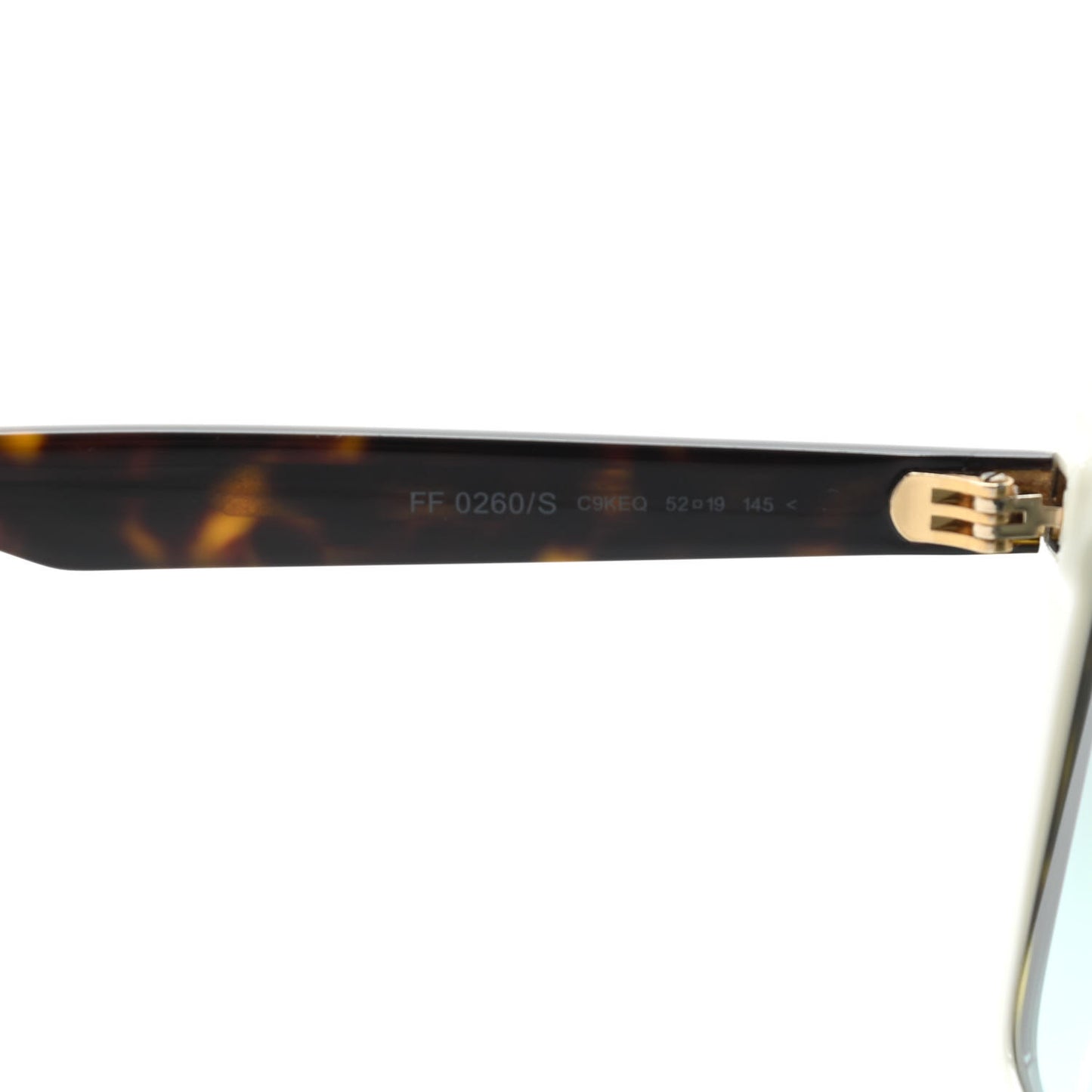 Studded Can Eye Sunglasses FF 0260/S Havana White