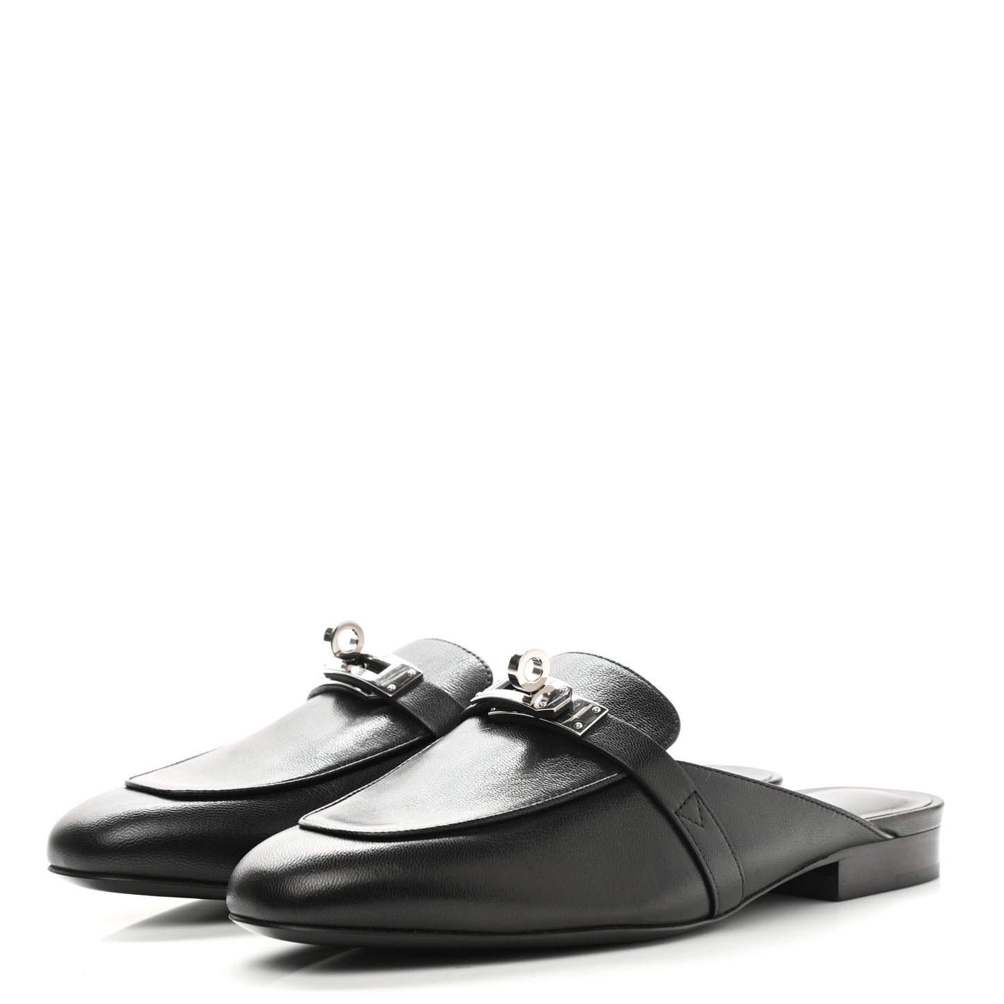 Goatskin Oz Mules 35 Black