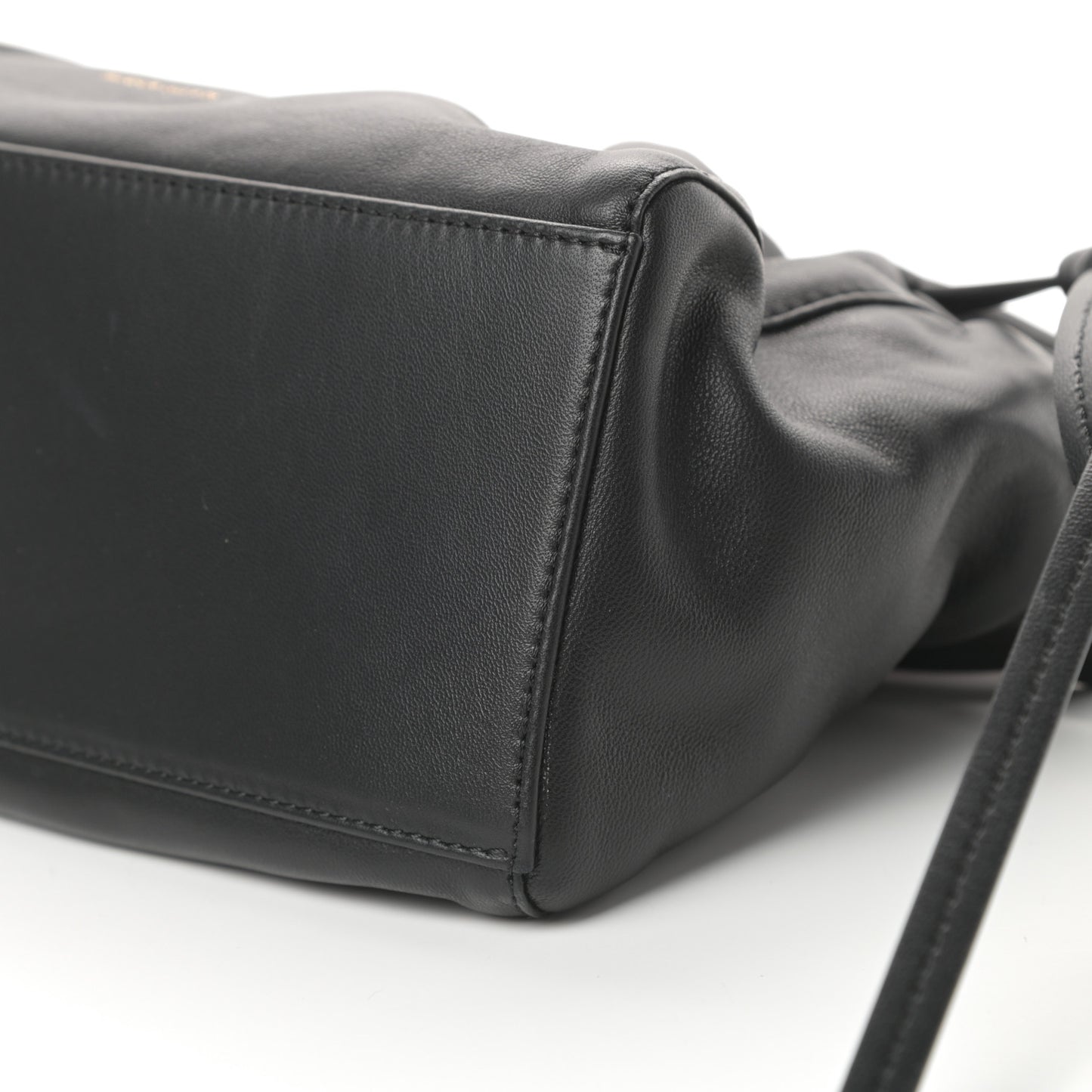 Lambskin Mini Protea Bag Black Flamma