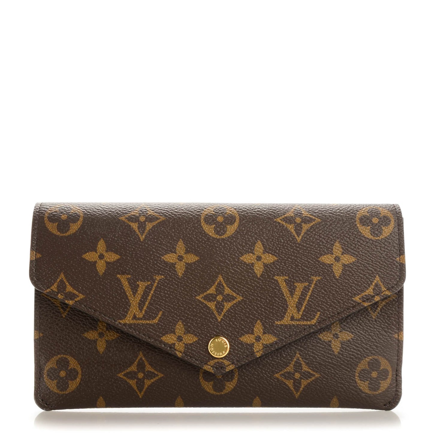Monogram Jeanne Wallet Rose Ballerine