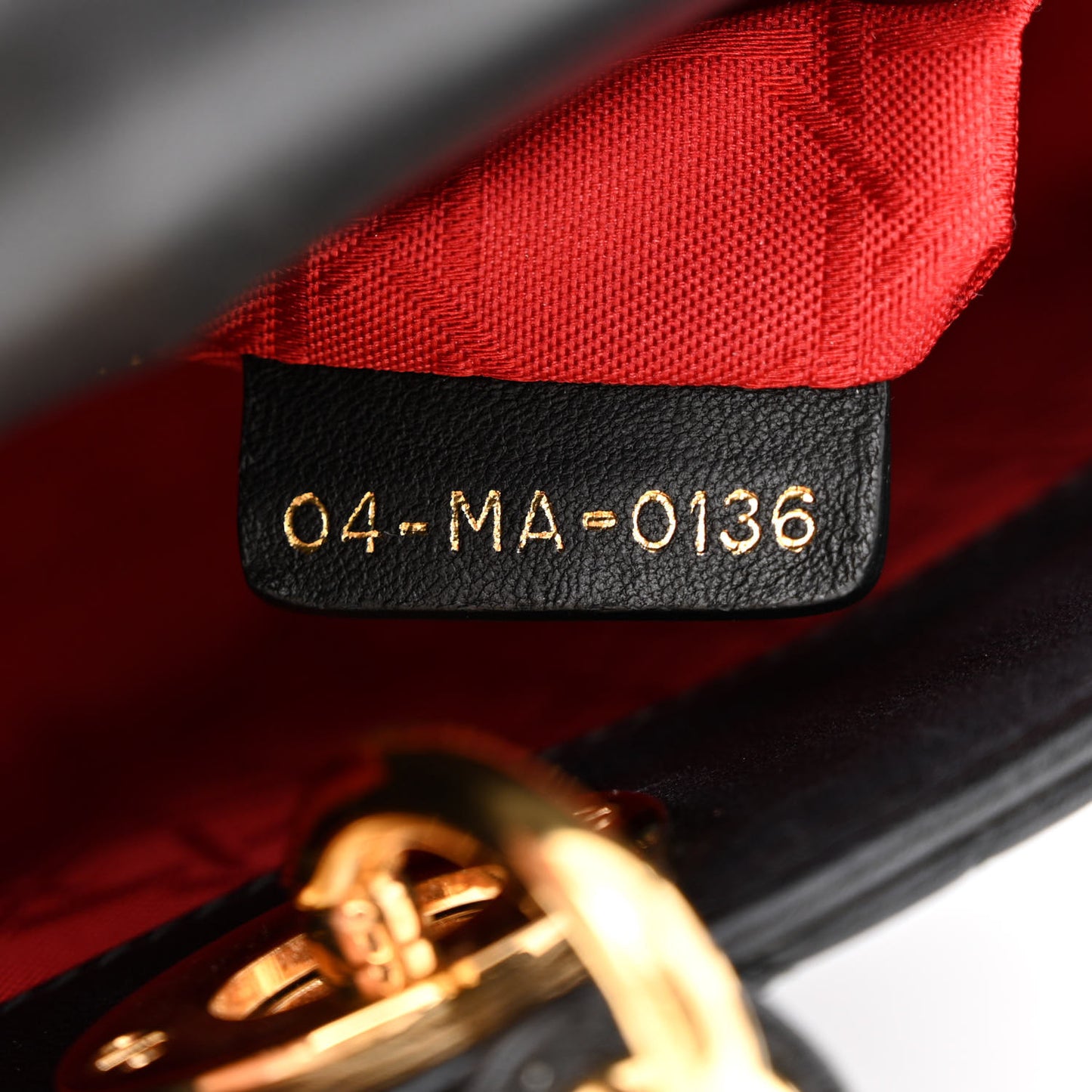 Lambskin Cannage Mini Lady Dior Black