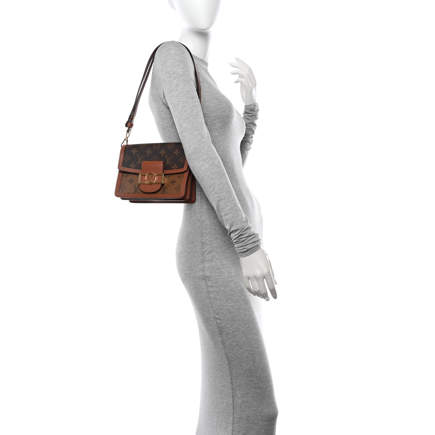 Louis Vuitton Reverse Monogram Dauphine Mini 2 of 13